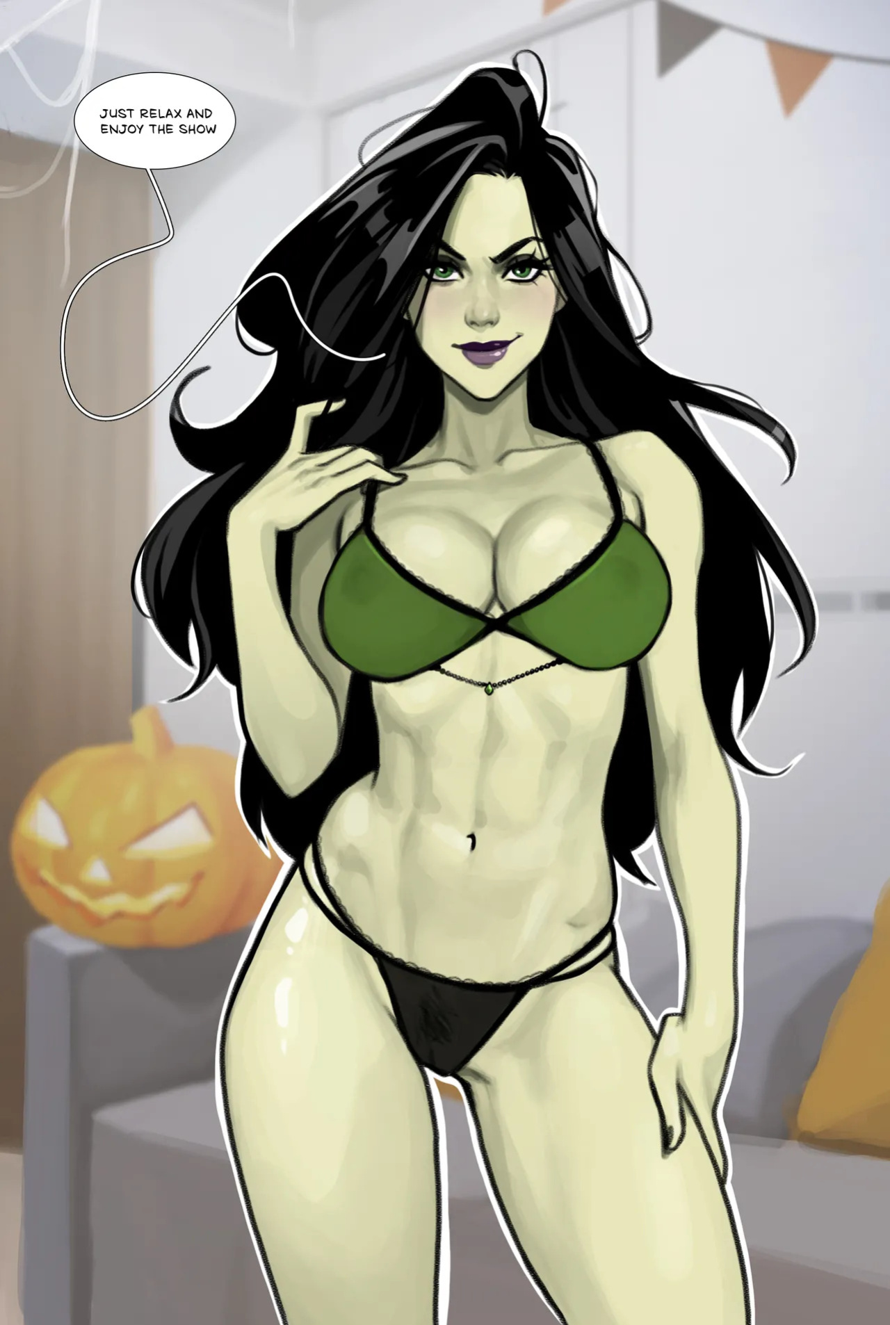 [Olena Minko] Kim & Shego's Halloween (Kim Possible)