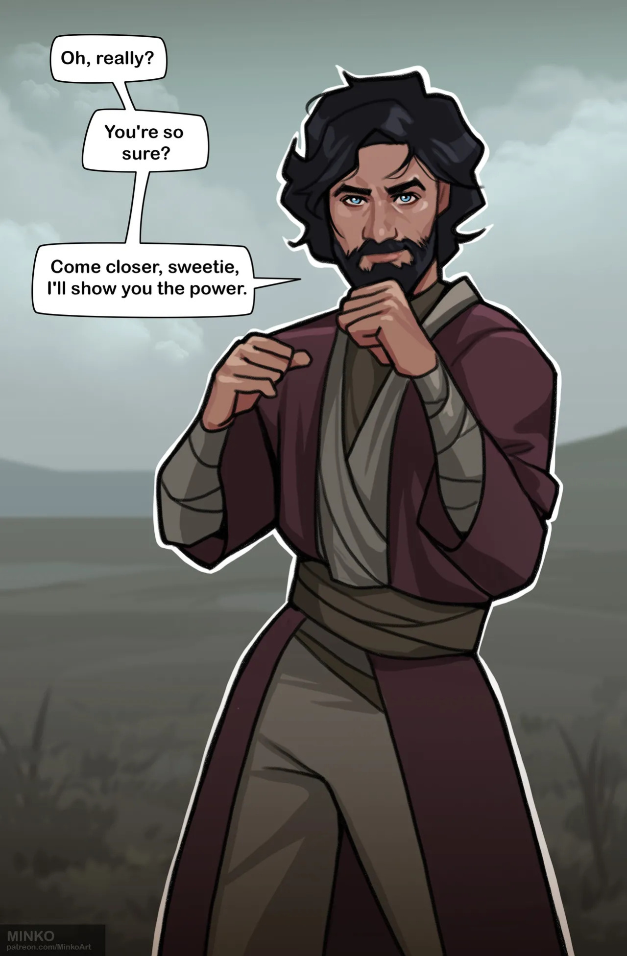 [Olena Minko] Sabine and Shin (Star Wars)