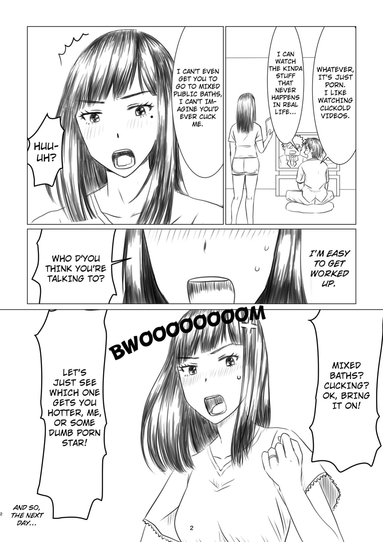[Jigoku no Nyanko] Chieri-san Can't Lose! A Perverted Toilet Wife Who Can Be Fertilized With Anyone's Sperm With Her Husband's Approval [Full Series]