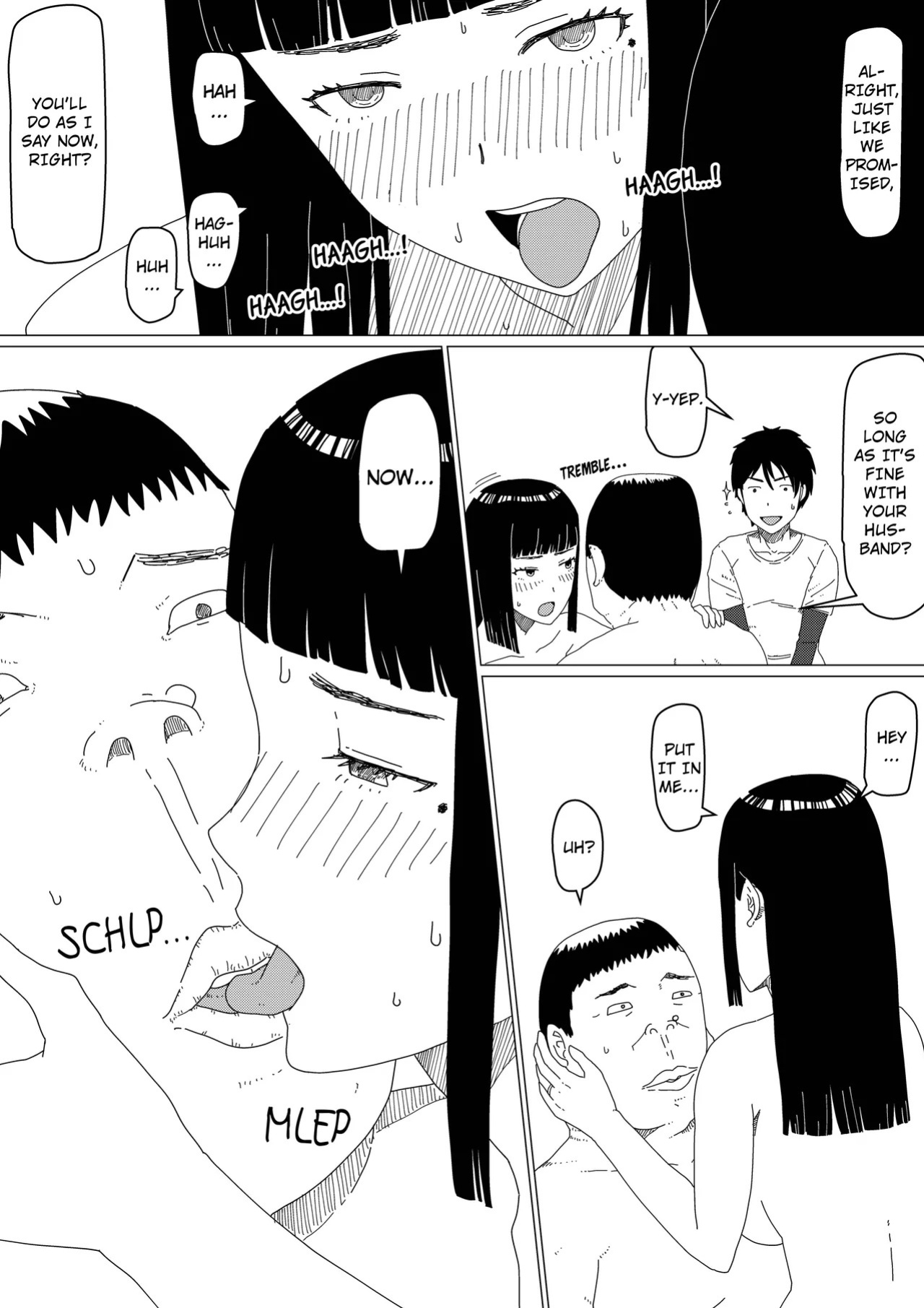 [Jigoku no Nyanko] Chieri-san Can't Lose! A Perverted Toilet Wife Who Can Be Fertilized With Anyone's Sperm With Her Husband's Approval [Full Series]