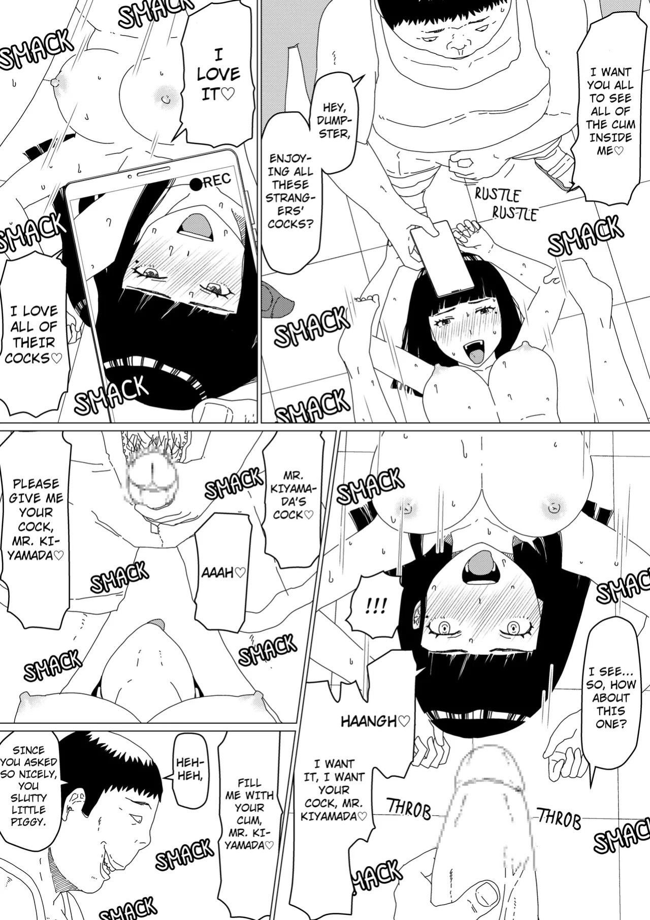 [Jigoku no Nyanko] Chieri-san Can't Lose! A Perverted Toilet Wife Who Can Be Fertilized With Anyone's Sperm With Her Husband's Approval [Full Series]