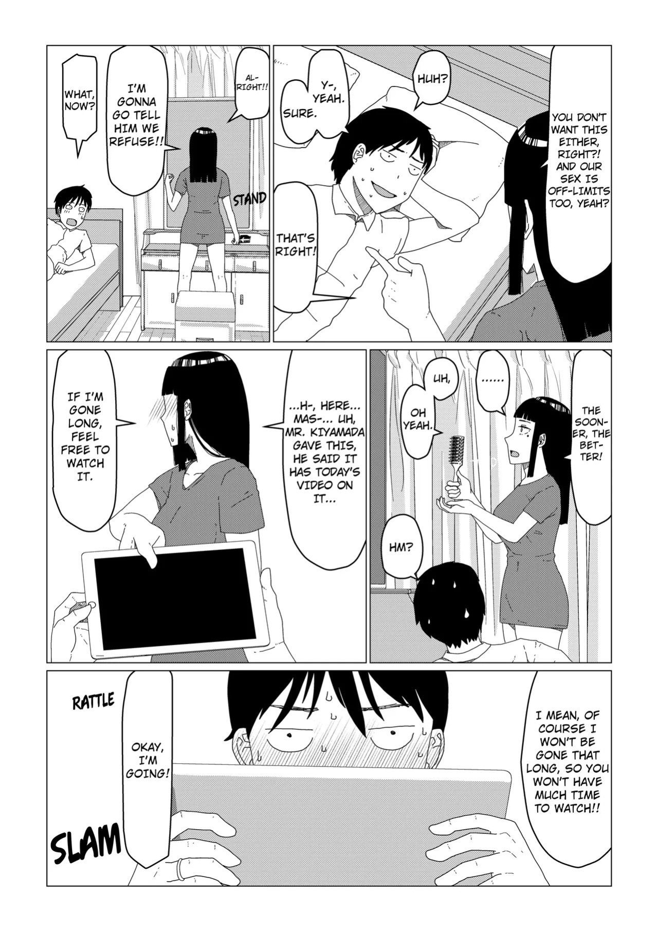 [Jigoku no Nyanko] Chieri-san Can't Lose! A Perverted Toilet Wife Who Can Be Fertilized With Anyone's Sperm With Her Husband's Approval [Full Series]