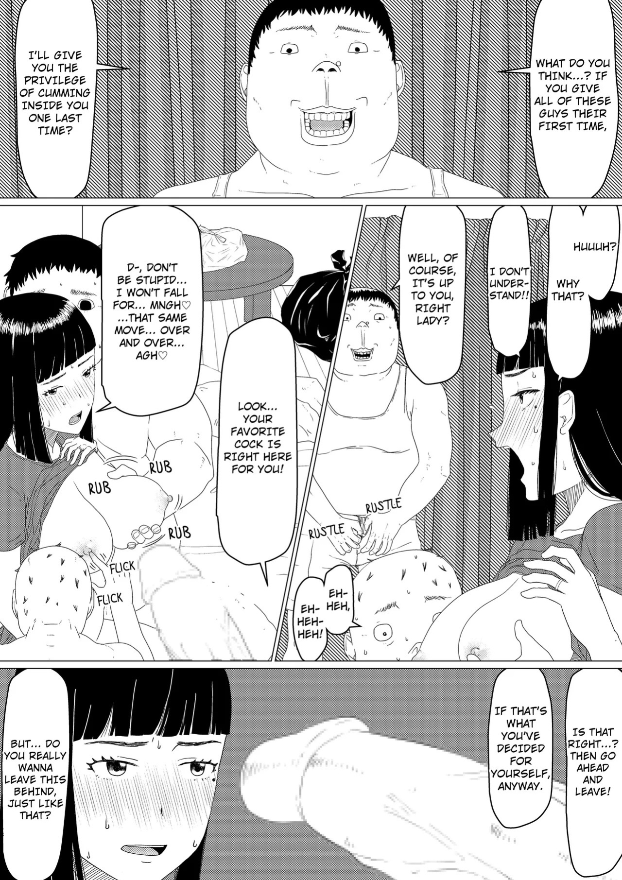 [Jigoku no Nyanko] Chieri-san Can't Lose! A Perverted Toilet Wife Who Can Be Fertilized With Anyone's Sperm With Her Husband's Approval [Full Series]