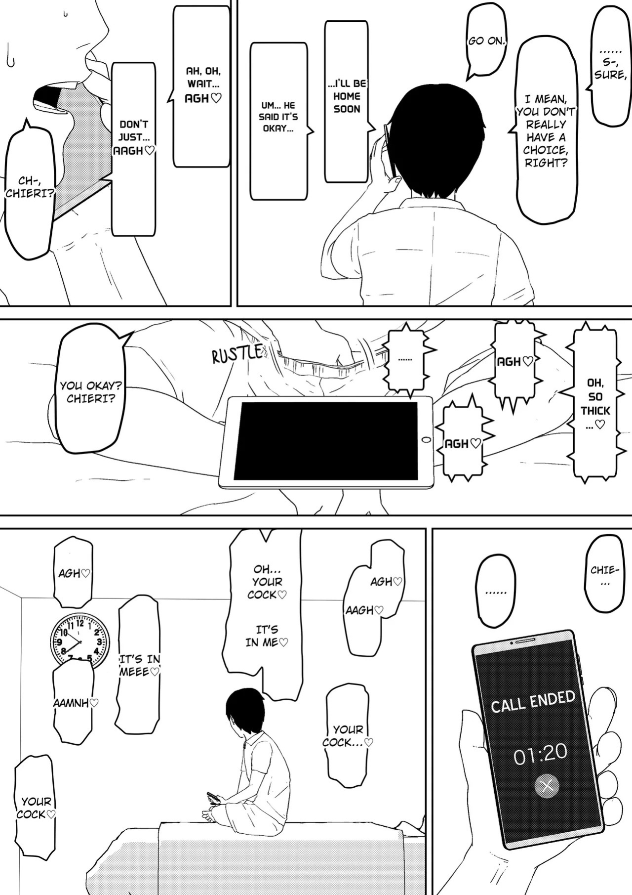 [Jigoku no Nyanko] Chieri-san Can't Lose! A Perverted Toilet Wife Who Can Be Fertilized With Anyone's Sperm With Her Husband's Approval [Full Series]