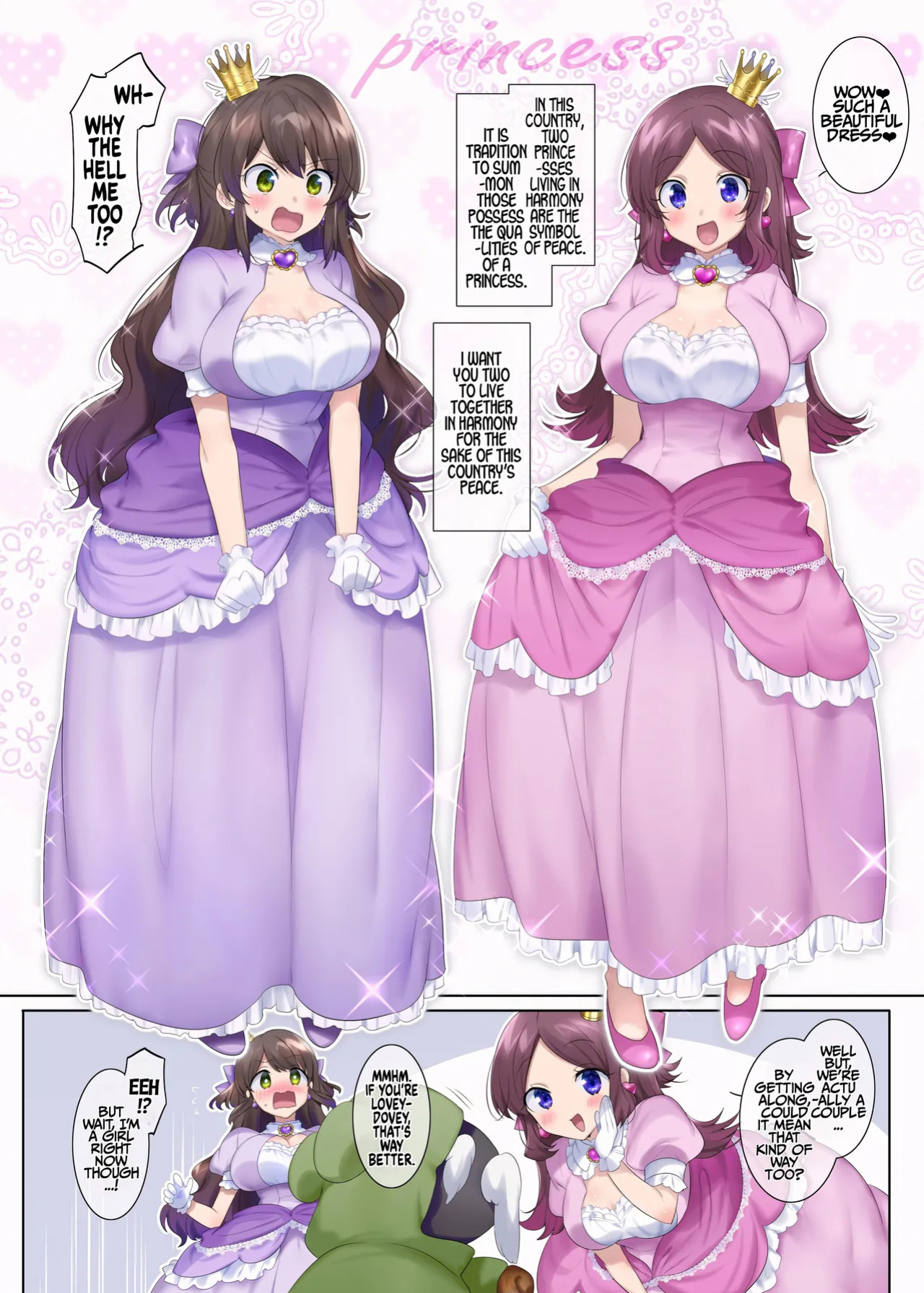[Hiiragi Popura] TS Yuri Hime | TS Yuri Princess (TS sakuhin baraethi pakku! nyotai ka＆ hyouietc…＋α) [English] [Maika]