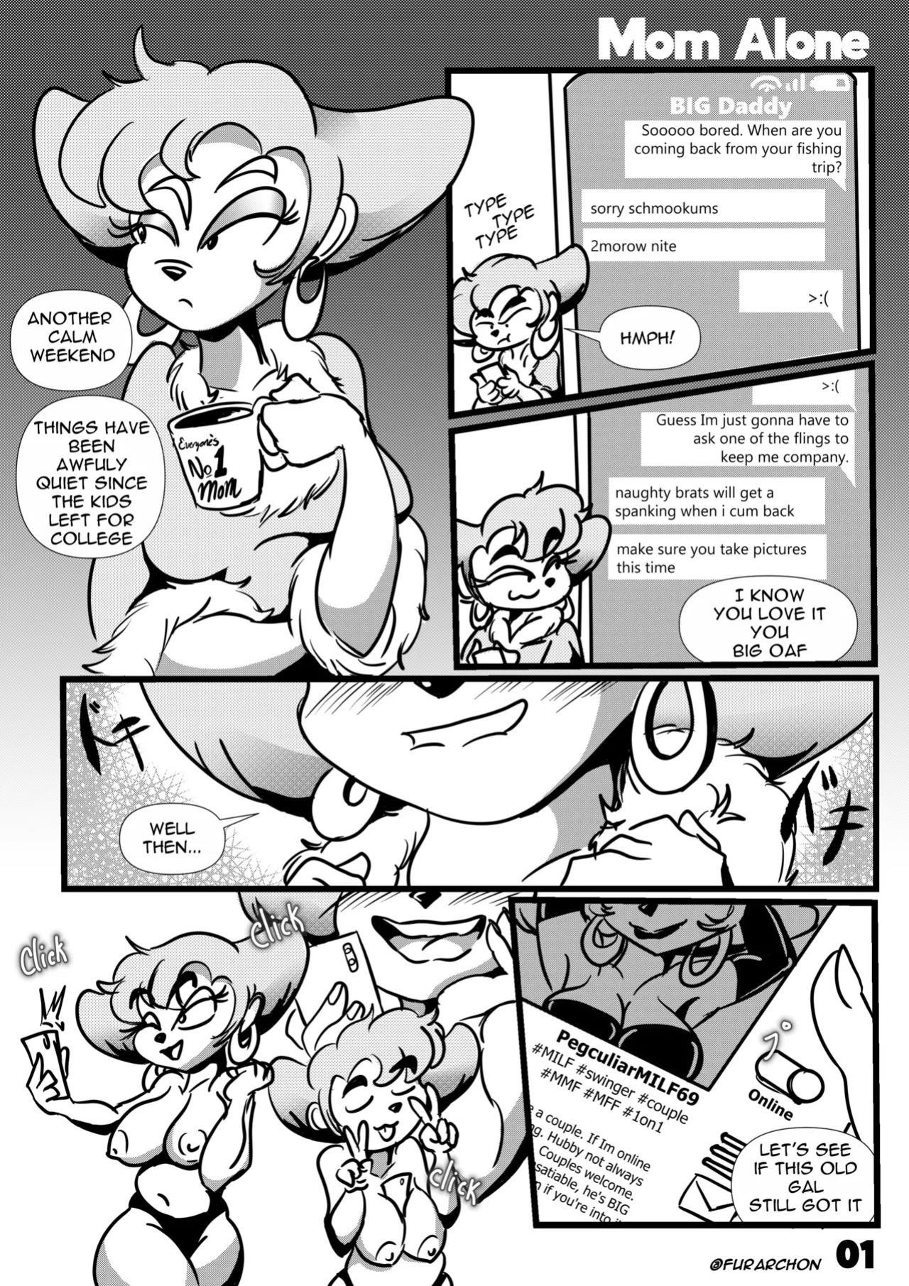 [Furarchon] Mom Alone (Goof Troop) [ongoing]