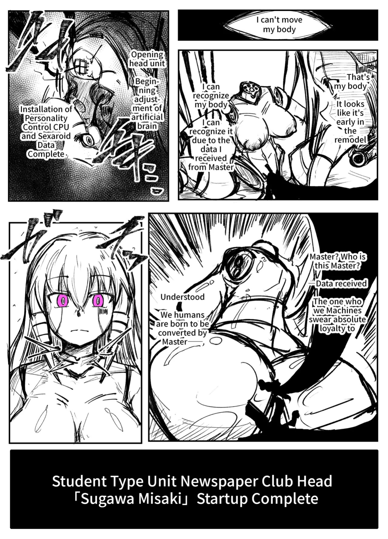 [Tousyoku] Girls School Mechanization Manga 1-7 [English]