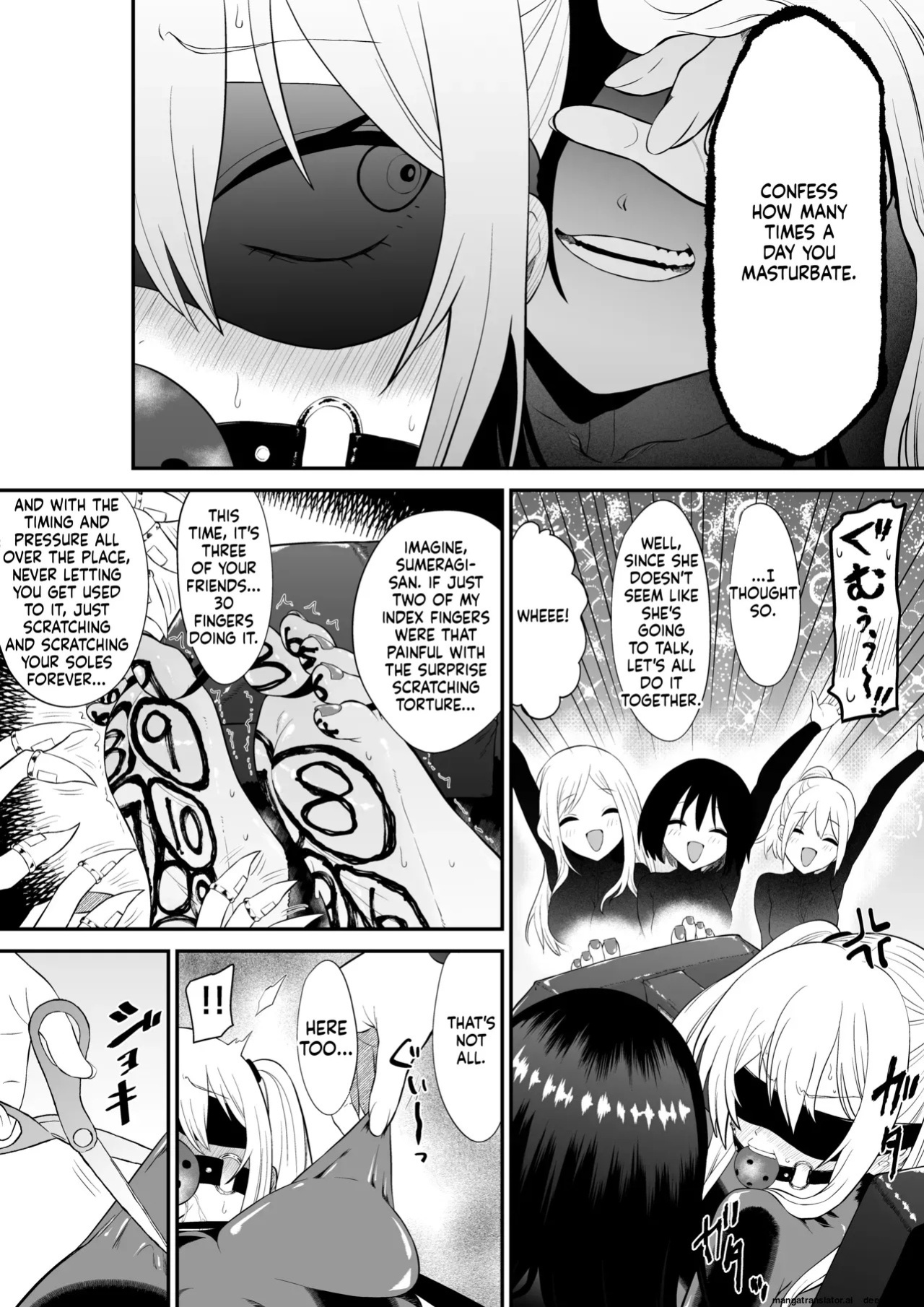 [Bocyobocyo Gegel (Bocyobocyo)] Spy Girl Sole Tickle Torture Interrogation Training 2