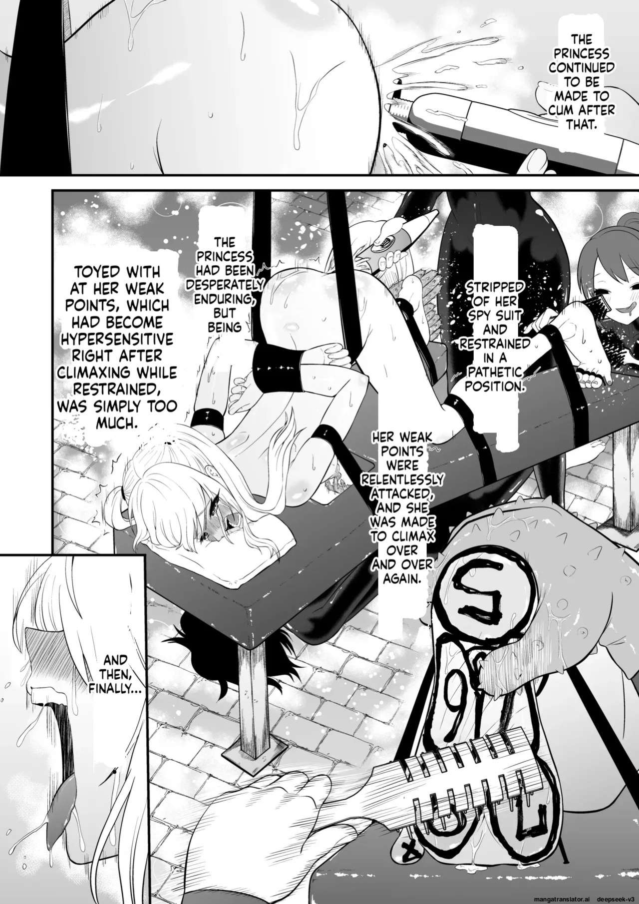 [Bocyobocyo Gegel (Bocyobocyo)] Spy Girl Sole Tickle Torture Interrogation Training 2
