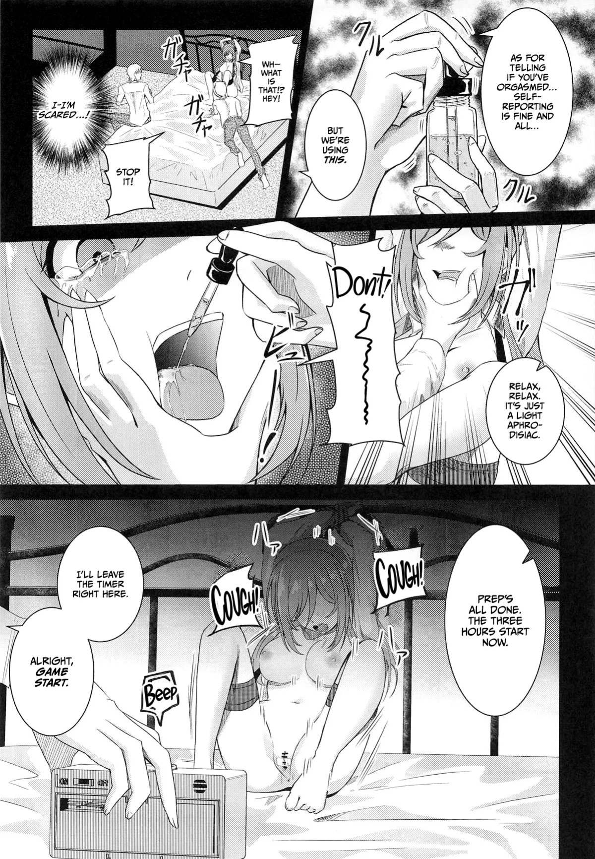 (GAKUEN STAR FESTIV@L) [Toumeiryuu no Margaret (Momoisaki Hayato)] Himesaki Rinami Yuukai Ryoujoku After (Gakuen IDOLM@STER) [English] [CulturedCommissions]