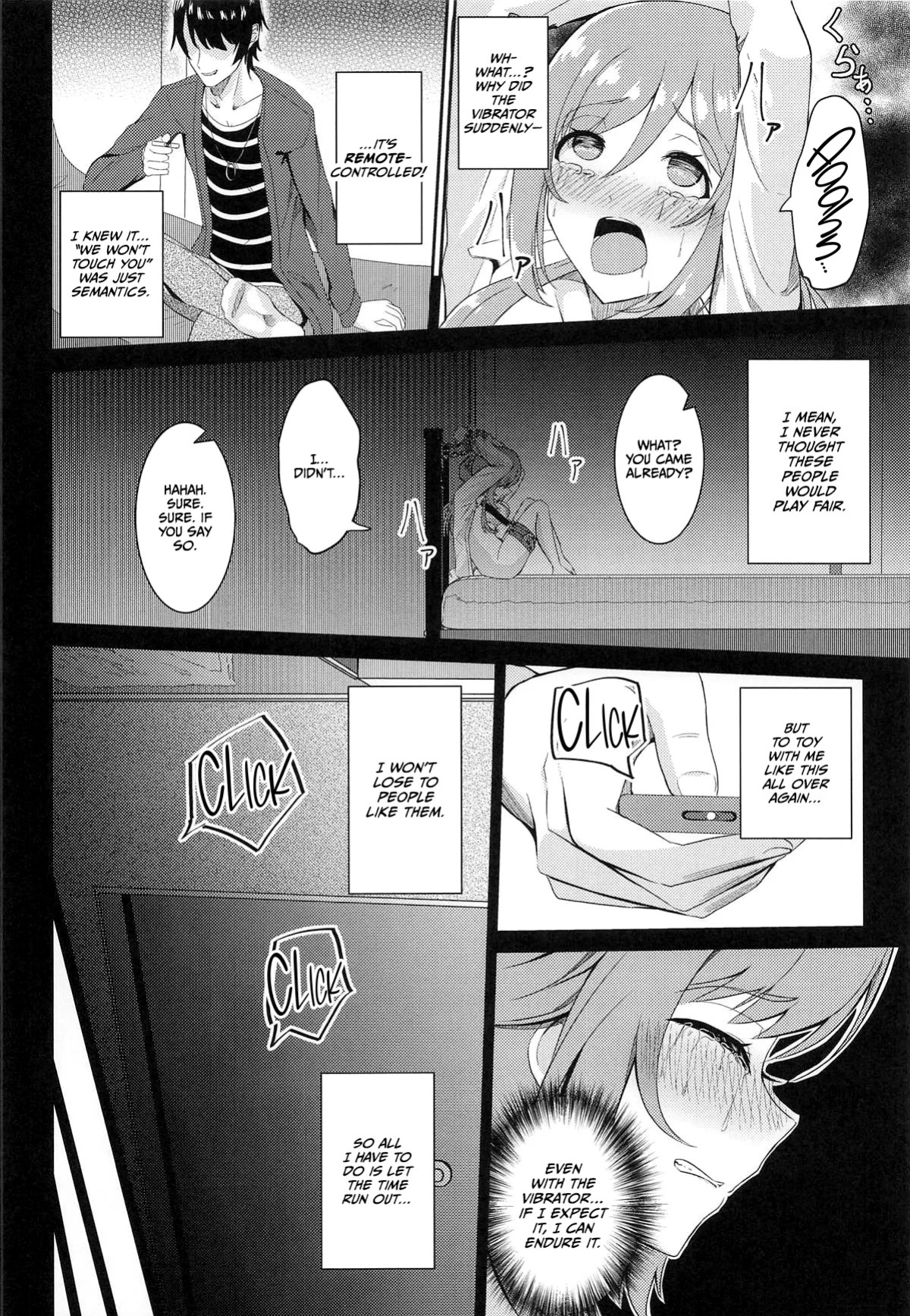 (GAKUEN STAR FESTIV@L) [Toumeiryuu no Margaret (Momoisaki Hayato)] Himesaki Rinami Yuukai Ryoujoku After (Gakuen IDOLM@STER) [English] [CulturedCommissions]