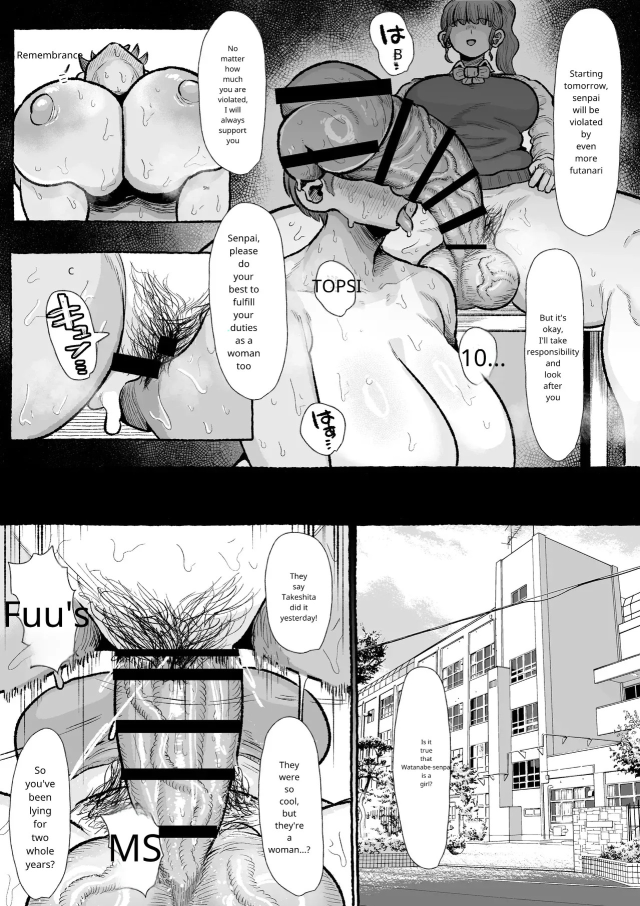 [Shrimp Cake] Futanari Gakuen no Onna ga Douiu Atsukai o Ukeru ka Anata wa Shitteimasu ka?