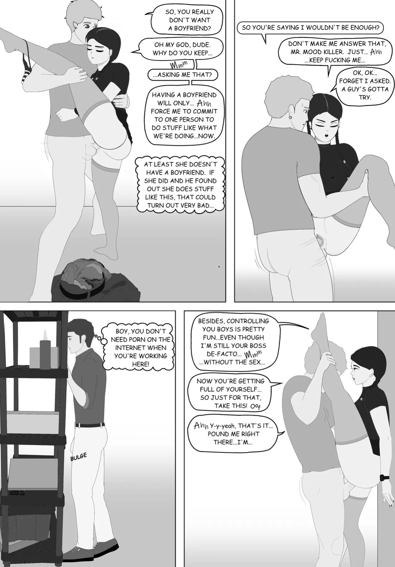 Naughty Business, Chapter 1 "Tim's First Day"