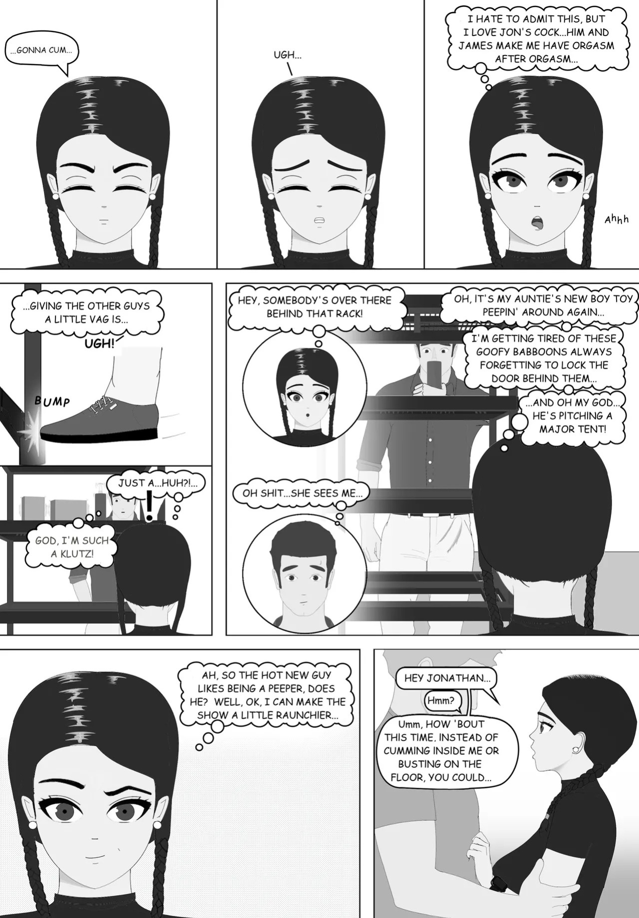 Naughty Business, Chapter 1 "Tim's First Day"