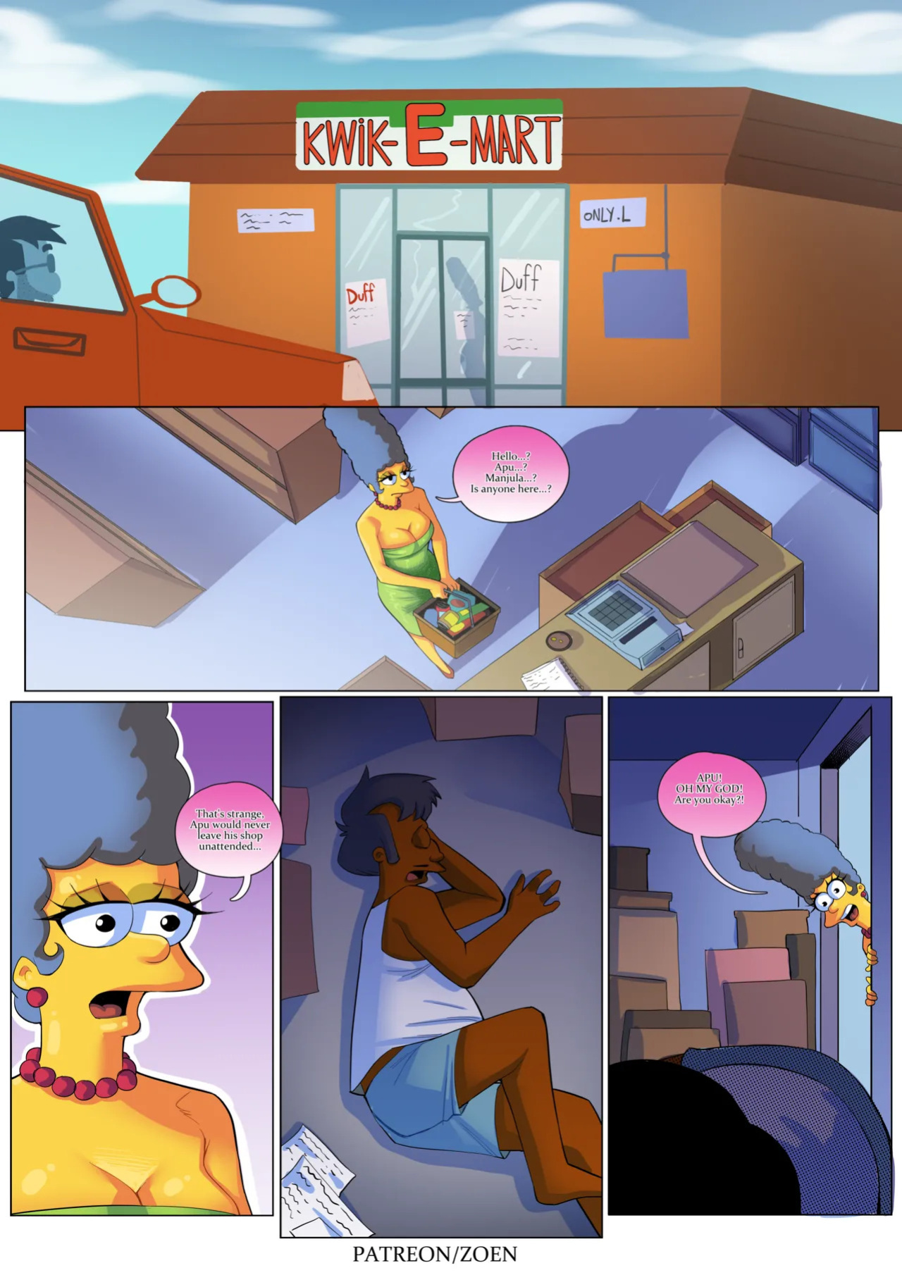 The Simpsons "Manjula's Deal" - By:Zoen