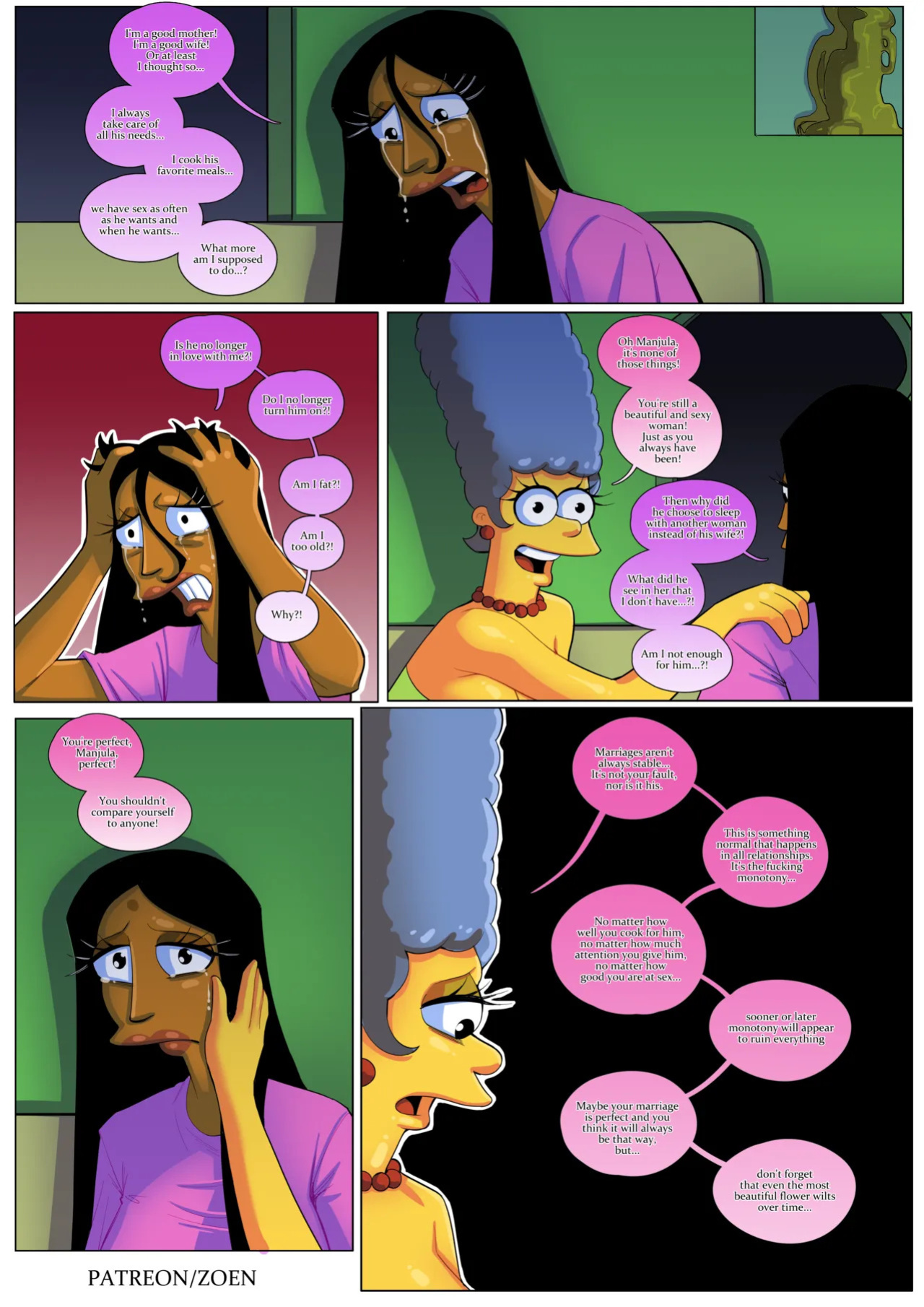 The Simpsons "Manjula's Deal" - By:Zoen