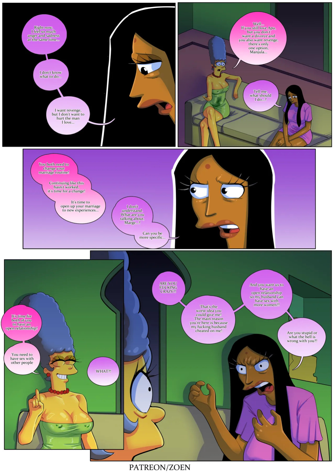 The Simpsons "Manjula's Deal" - By:Zoen