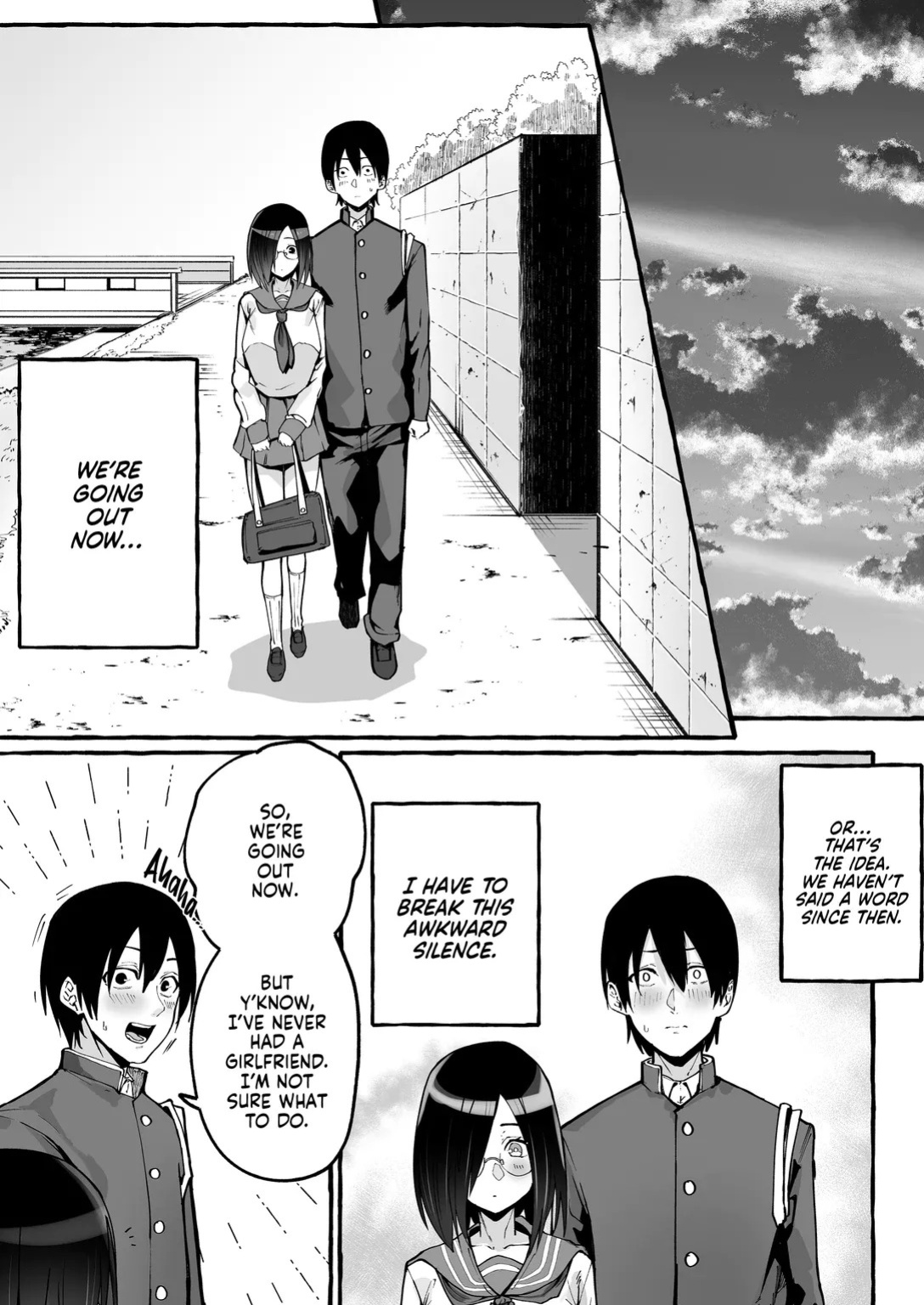 [Fugutake] Kyonyiu kanojo ni hitasura shibori toraremakuru hanashi | Squeeze Until Empty [English] [Decensored] [Digital]