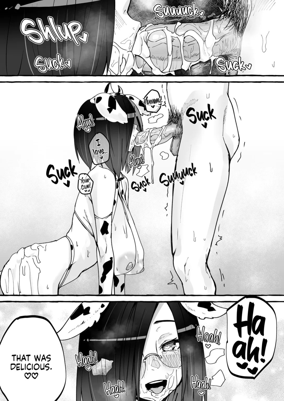 [Fugutake] Kyonyiu kanojo ni hitasura shibori toraremakuru hanashi | Squeeze Until Empty [English] [Decensored] [Digital]
