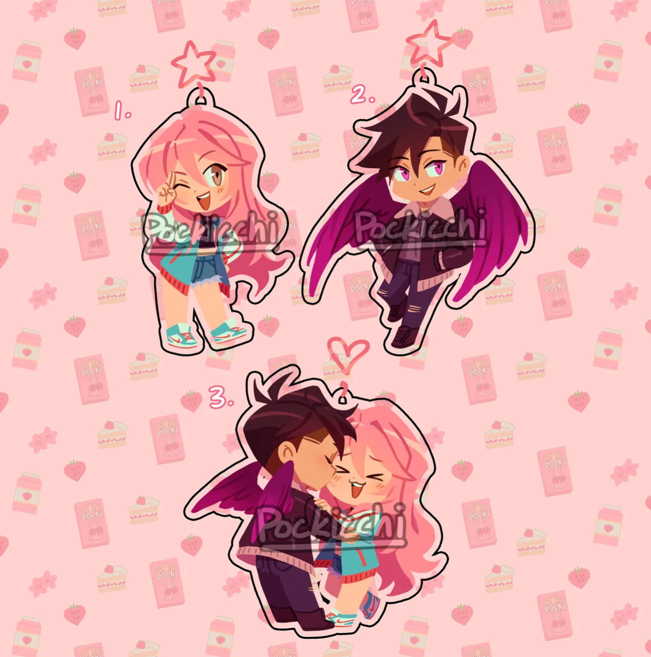 [various] Strawberry Spice (OCs by Pockicchi)