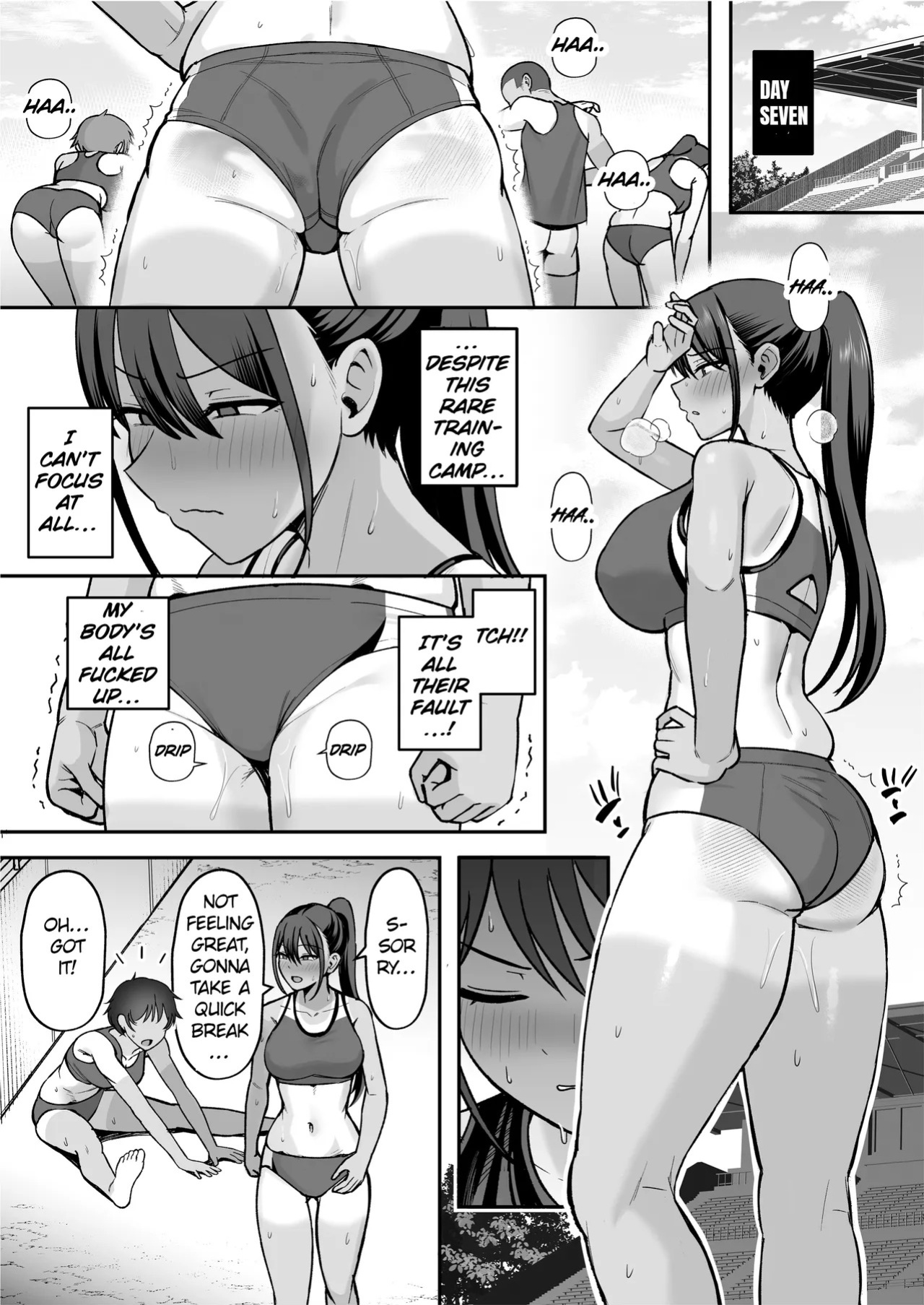 [Eat in (Toin)] Rikujoubu Buchou, Yankee-tachi ni Otosareru 2 | Track and Field Club Leader Surrenders to a Bunch of Delinquents 2 [English] [SomeGoodHentai] [Decensored] [Digital]