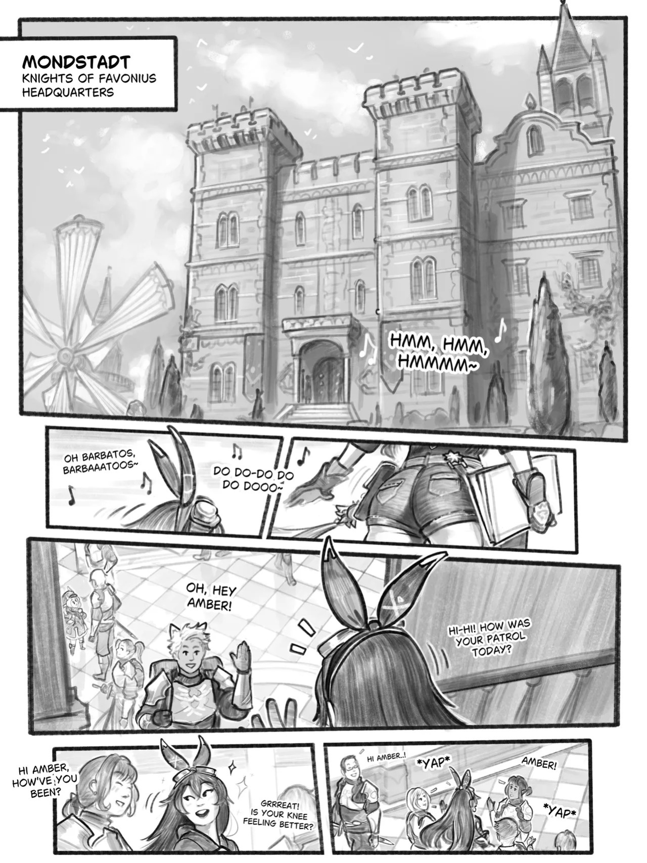 [Calamari Cakes] Knighty Night 2 (Genshin Impact) [Ongoing]