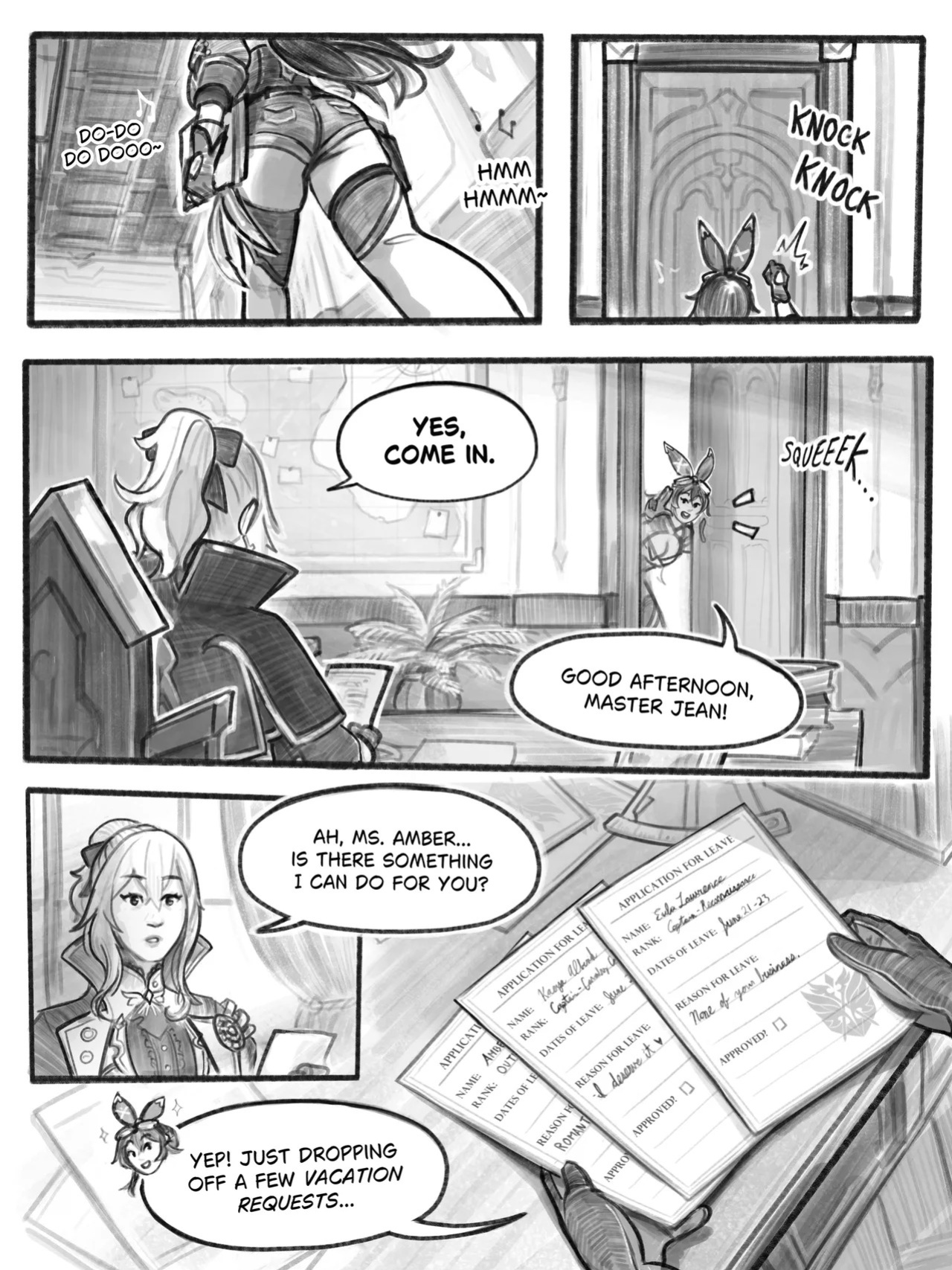 [Calamari Cakes] Knighty Night 2 (Genshin Impact) [Ongoing]