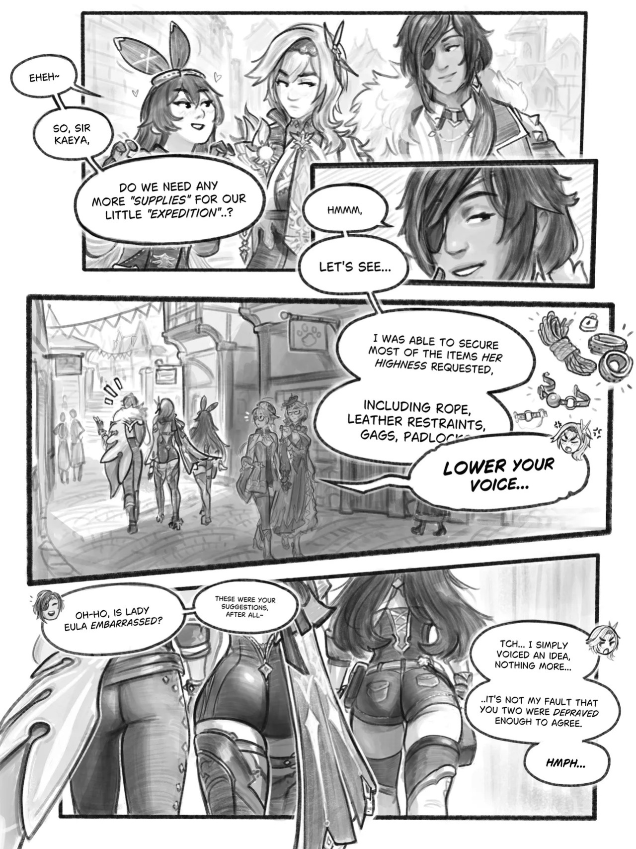 [Calamari Cakes] Knighty Night 2 (Genshin Impact) [Ongoing]