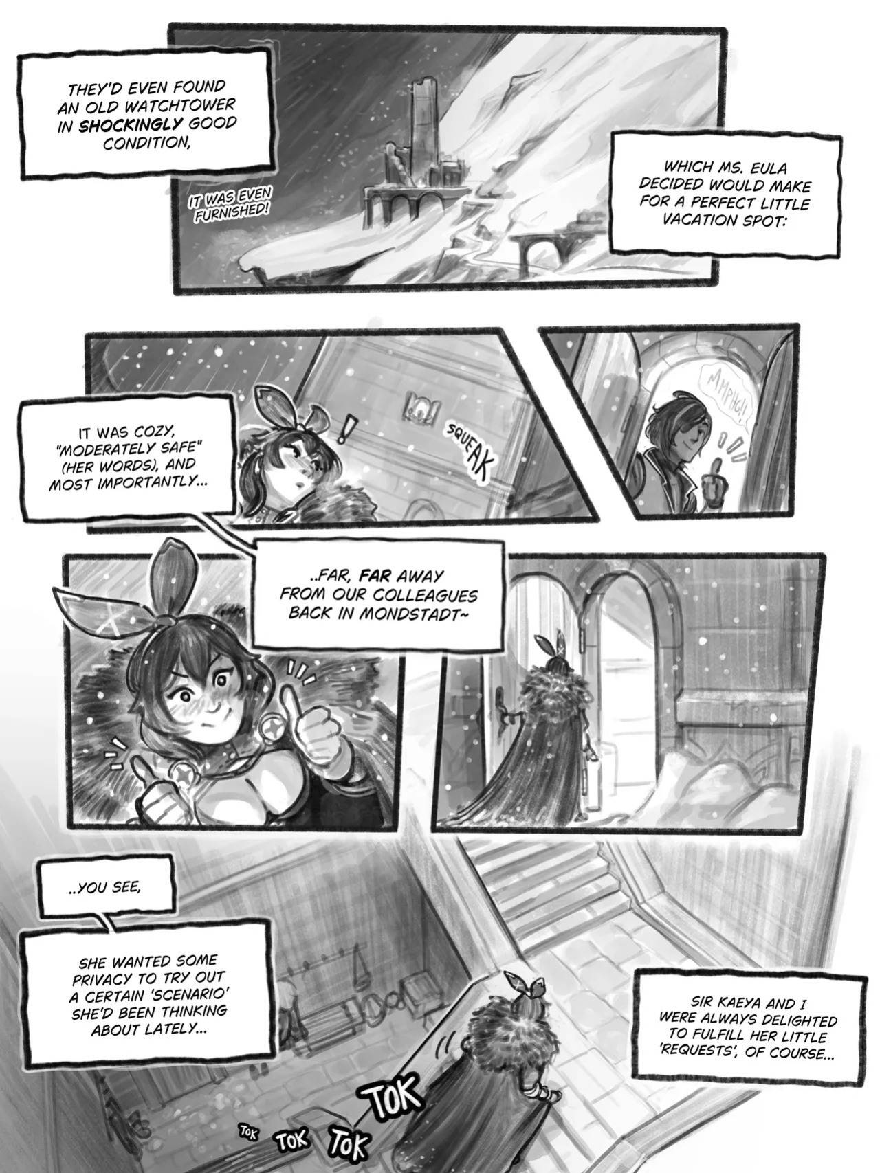 [Calamari Cakes] Knighty Night 2 (Genshin Impact) [Ongoing]