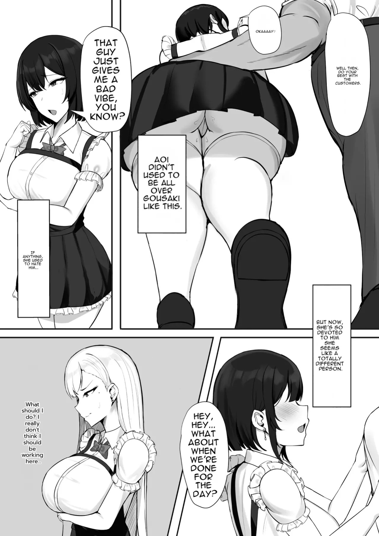 [Sweet Apple. (Mitty)] Gal na Kanojo wa Otaku yori mo Tsuyoi Osu ga Suki [English]