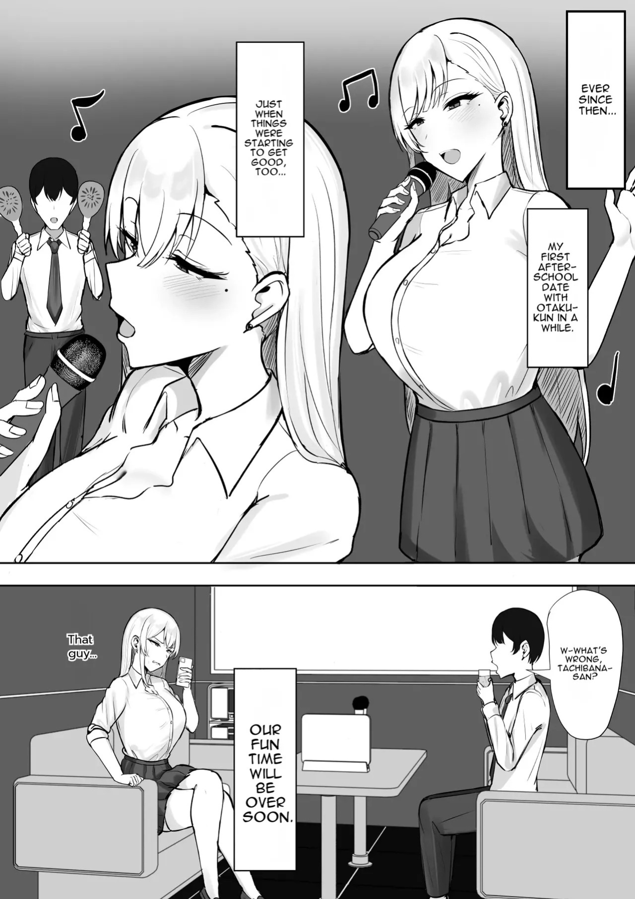 [Sweet Apple. (Mitty)] Gal na Kanojo wa Otaku yori mo Tsuyoi Osu ga Suki [English]