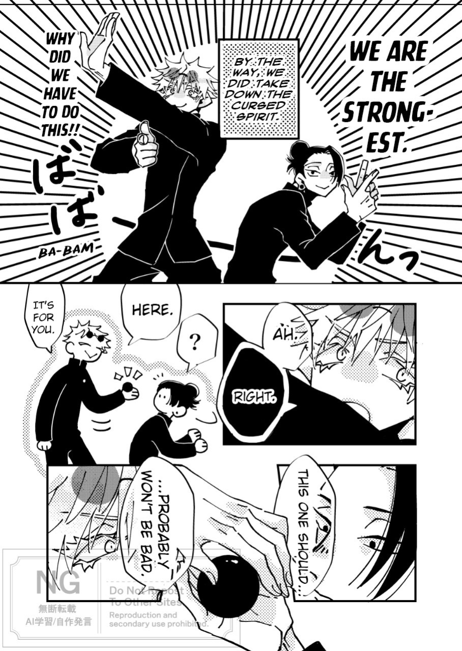 [61 (61log)] A Story Where Gojo Somehow Ends Up Going Back to the Past, Tries His Absolute Best Through All the Chaos, and Ends Up Happy with Geto (Jujutsu Kaisen)