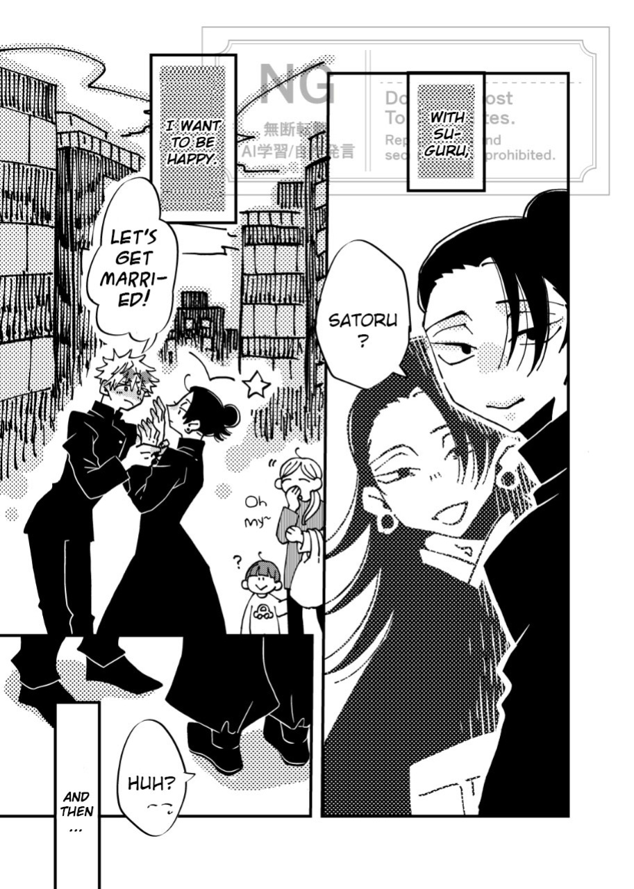 [61 (61log)] A Story Where Gojo Somehow Ends Up Going Back to the Past, Tries His Absolute Best Through All the Chaos, and Ends Up Happy with Geto (Jujutsu Kaisen)