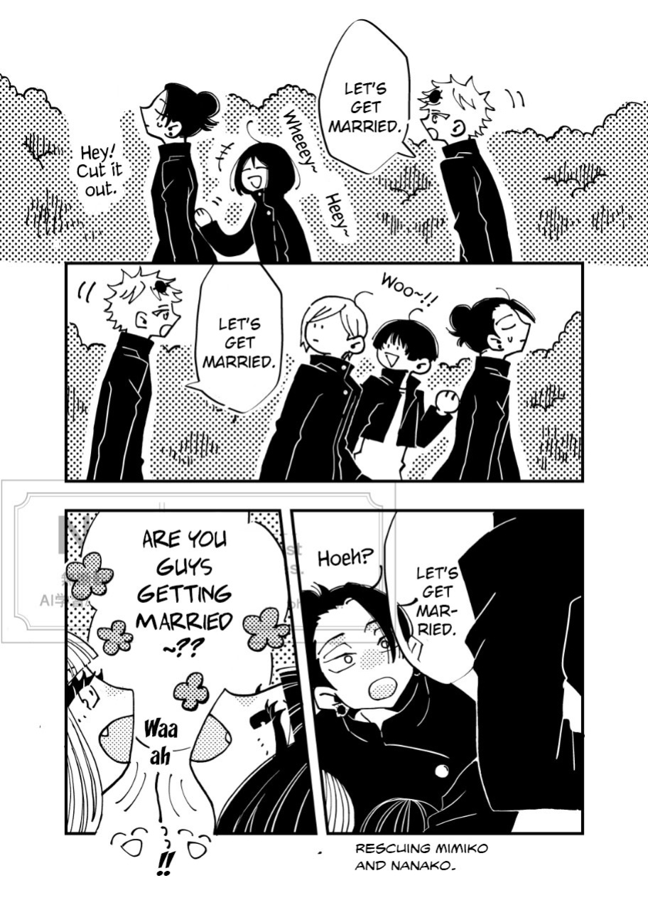 [61 (61log)] A Story Where Gojo Somehow Ends Up Going Back to the Past, Tries His Absolute Best Through All the Chaos, and Ends Up Happy with Geto (Jujutsu Kaisen)