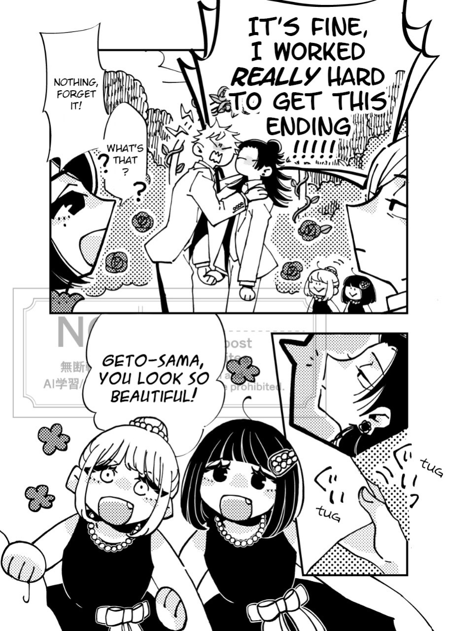 [61 (61log)] A Story Where Gojo Somehow Ends Up Going Back to the Past, Tries His Absolute Best Through All the Chaos, and Ends Up Happy with Geto (Jujutsu Kaisen)
