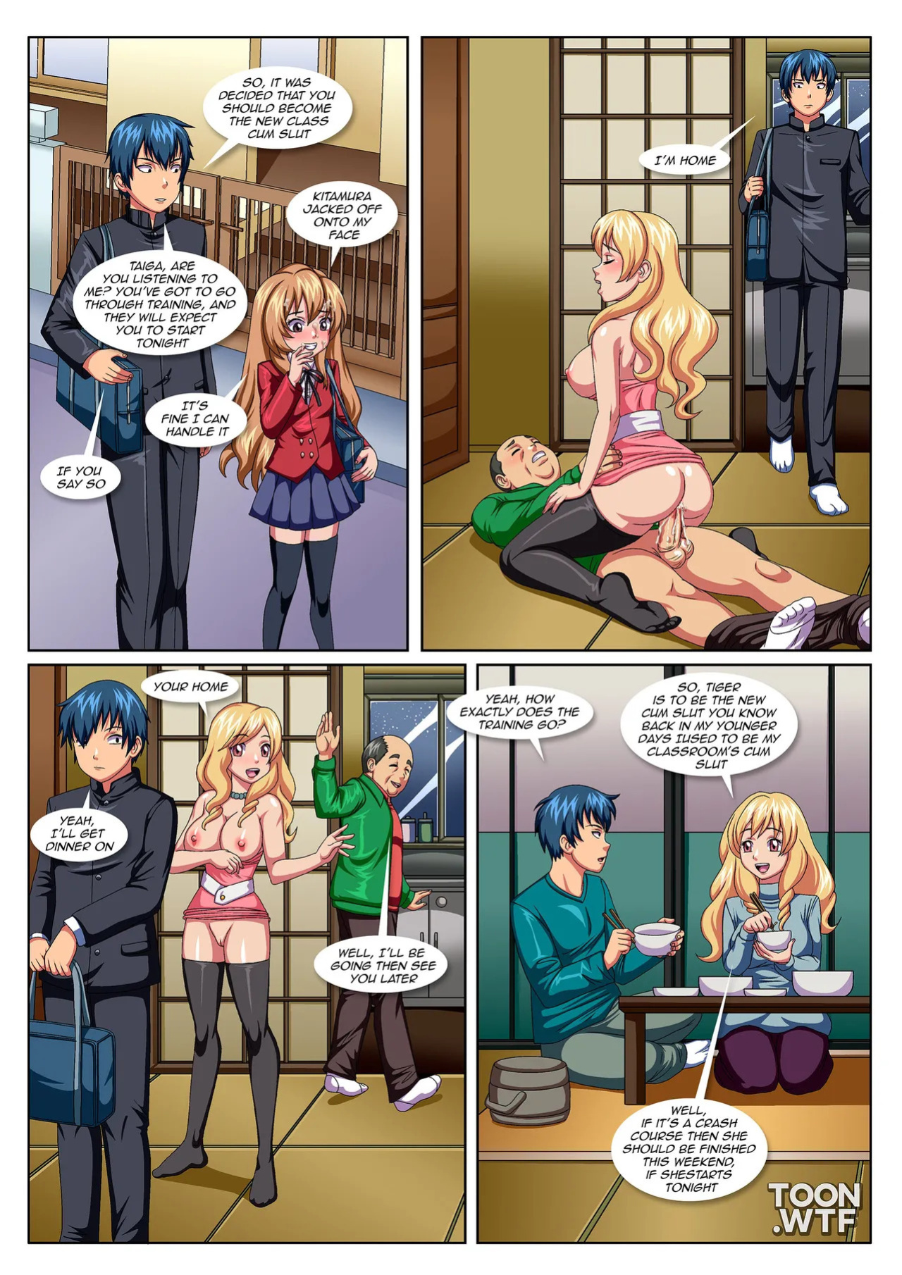 [PalComix] ToraDora! - Little Cum Slut