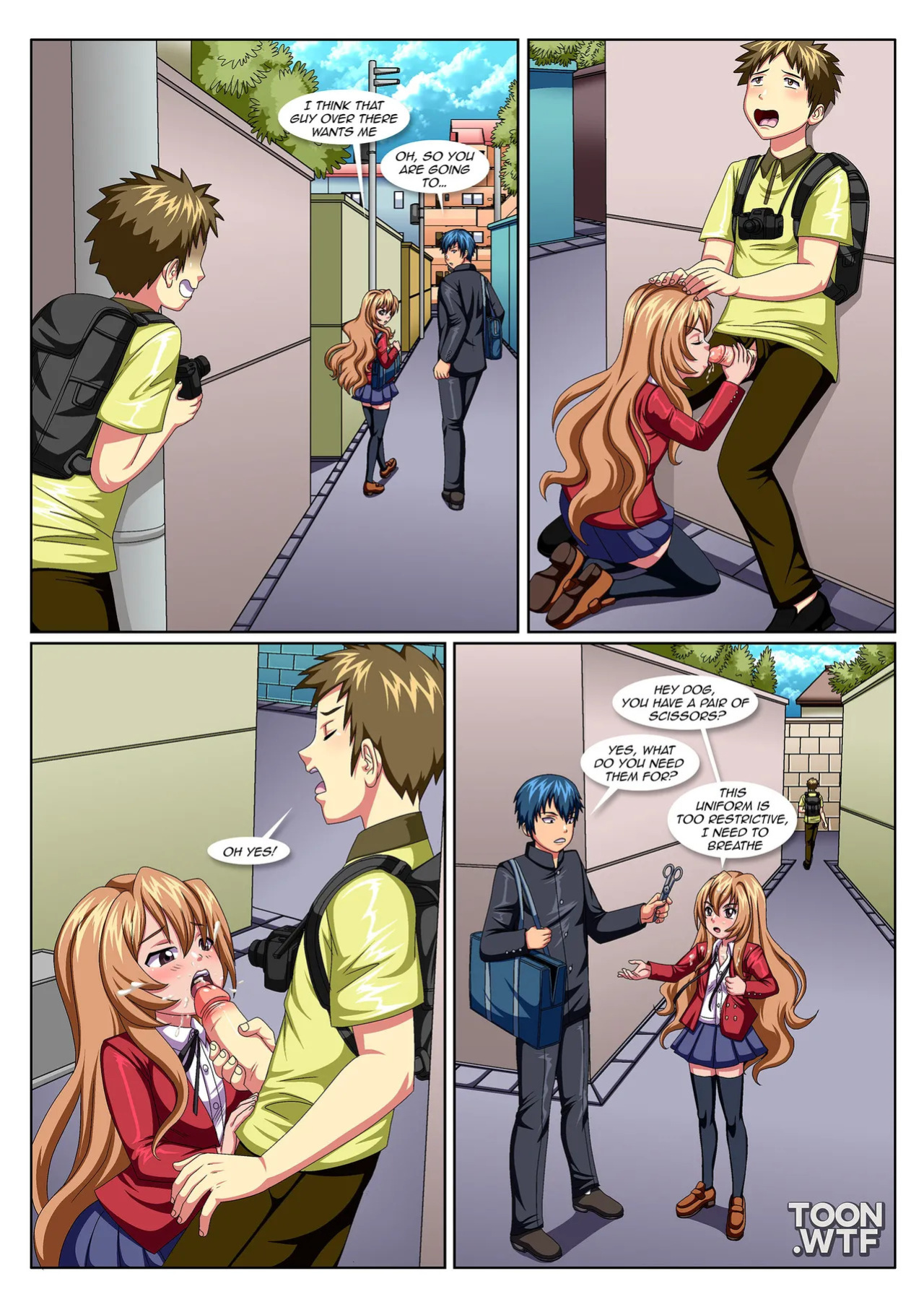 [PalComix] ToraDora! - Little Cum Slut