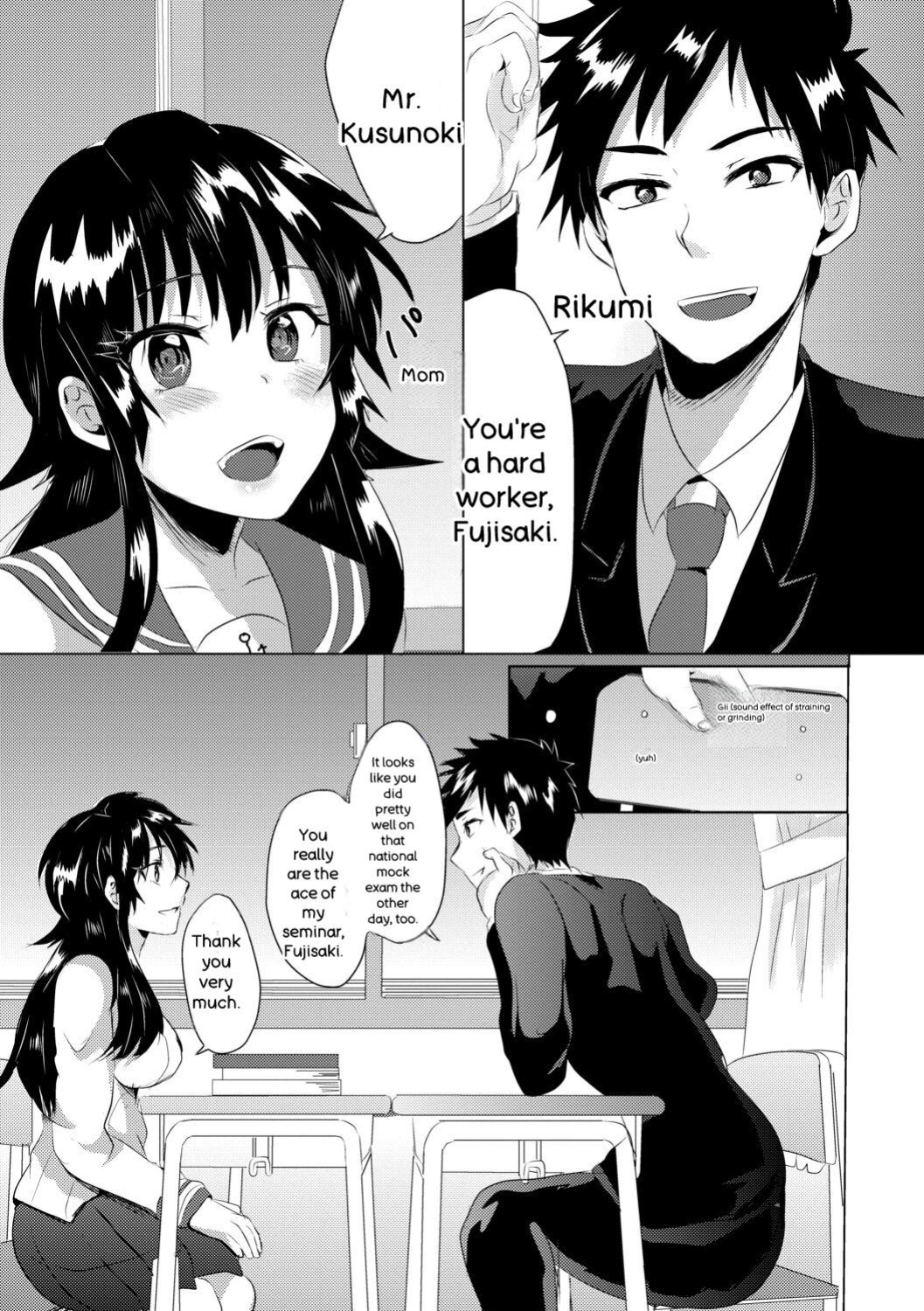 [Miumi] Fujisaki Hinata wa Hentai Gesu Koushi ni Inran Kaihatsu Saremashita. [Digital]