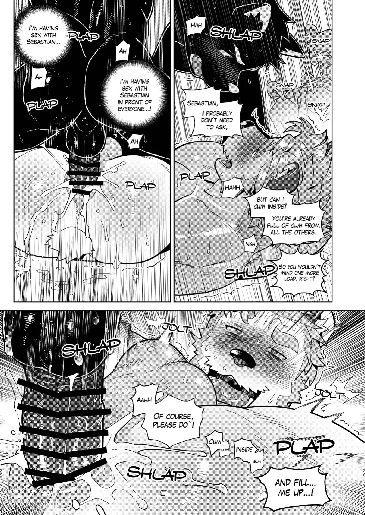 [Wasp] Help me... Sebastian/お願いセバスチャン/도와줘요세바스찬님 [English/Japanese/Korean]
