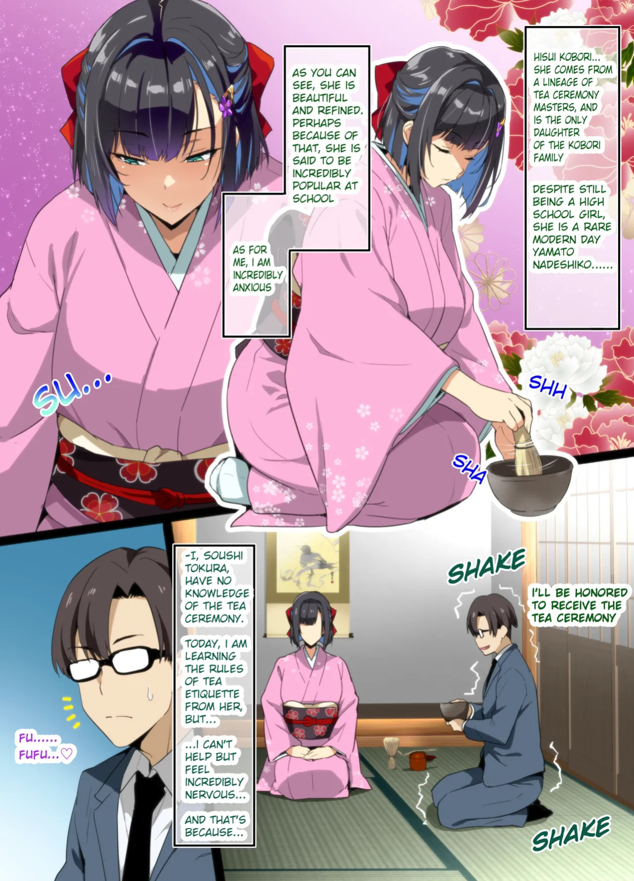 [Takeda Hiromitsu] Tea Ceremony Yamato Nadeshiko NTR P01~09 [English]