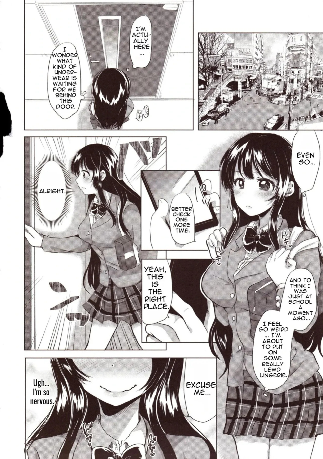 [Aquarium (Miumi)] The Class Rep Honoka's Sexual Enhancement Plan