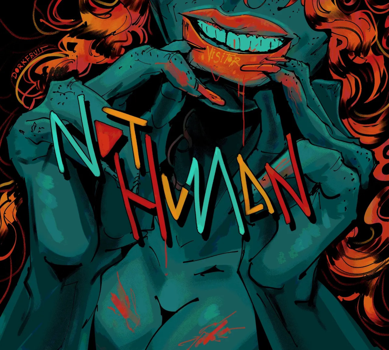 No I'm Not A Human - Widow x Seductive Woman