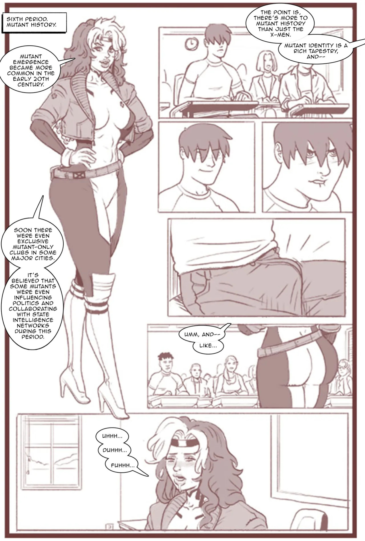 [Pegasus] X-Academy Bimbofied - Jean Grey