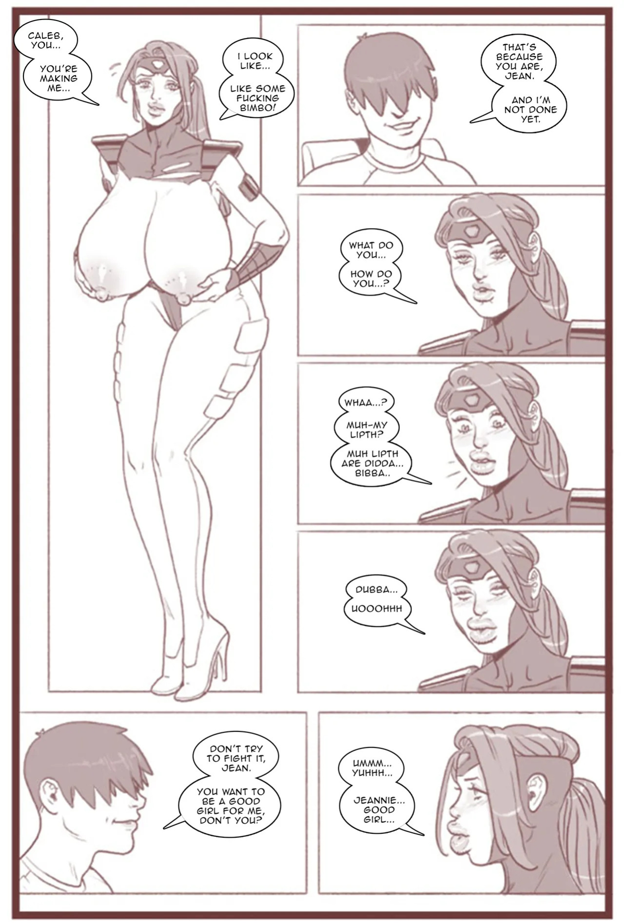 [Pegasus] X-Academy Bimbofied - Jean Grey