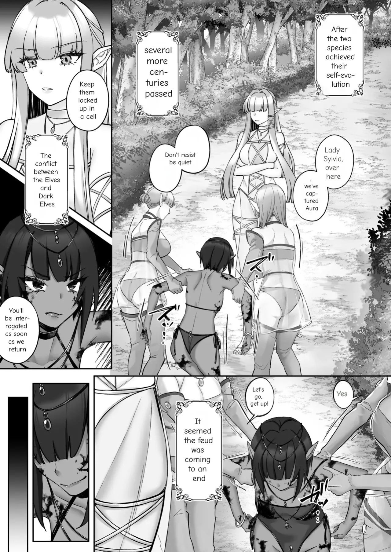 [Seika Kairaku Shoten (Chocomint)] The Fall of the Elves: Imprinting Lewd Marks on Elves and Turning Them into Lesbians [Digital Download Version]