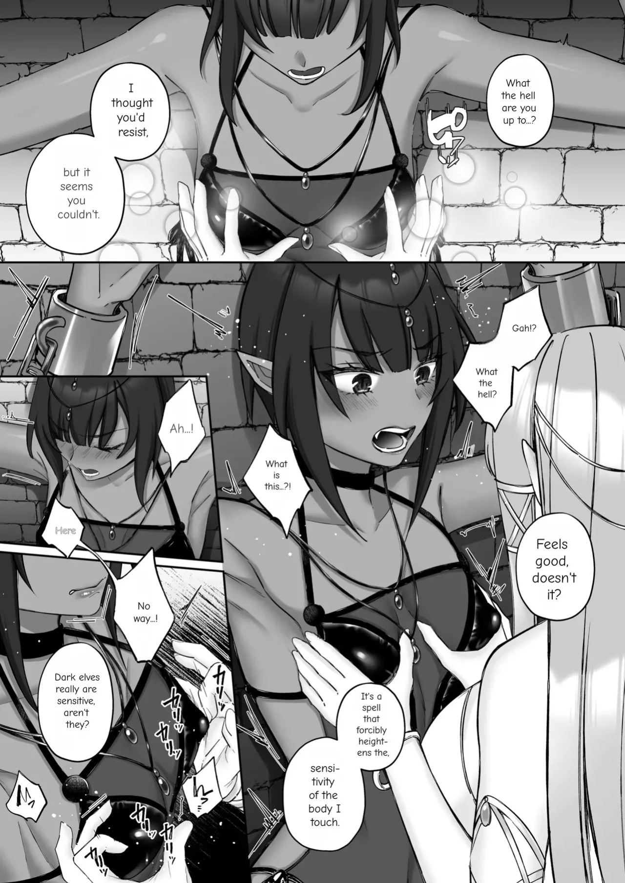 [Seika Kairaku Shoten (Chocomint)] The Fall of the Elves: Imprinting Lewd Marks on Elves and Turning Them into Lesbians [Digital Download Version]