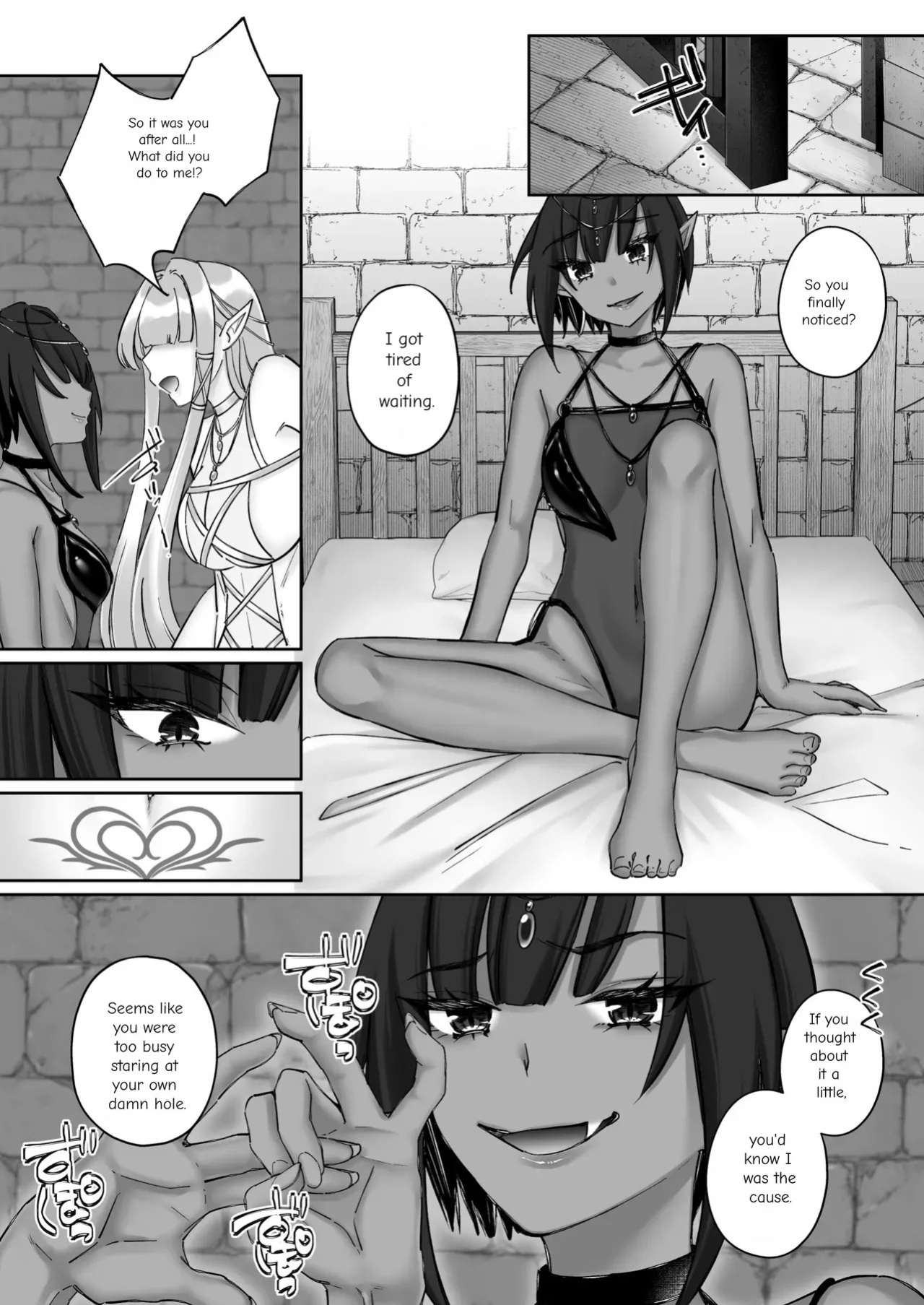 [Seika Kairaku Shoten (Chocomint)] The Fall of the Elves: Imprinting Lewd Marks on Elves and Turning Them into Lesbians [Digital Download Version]