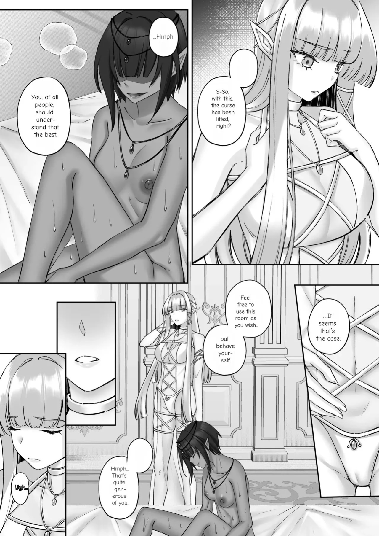 [Seika Kairaku Shoten (Chocomint)] The Fall of the Elves: Imprinting Lewd Marks on Elves and Turning Them into Lesbians [Digital Download Version]