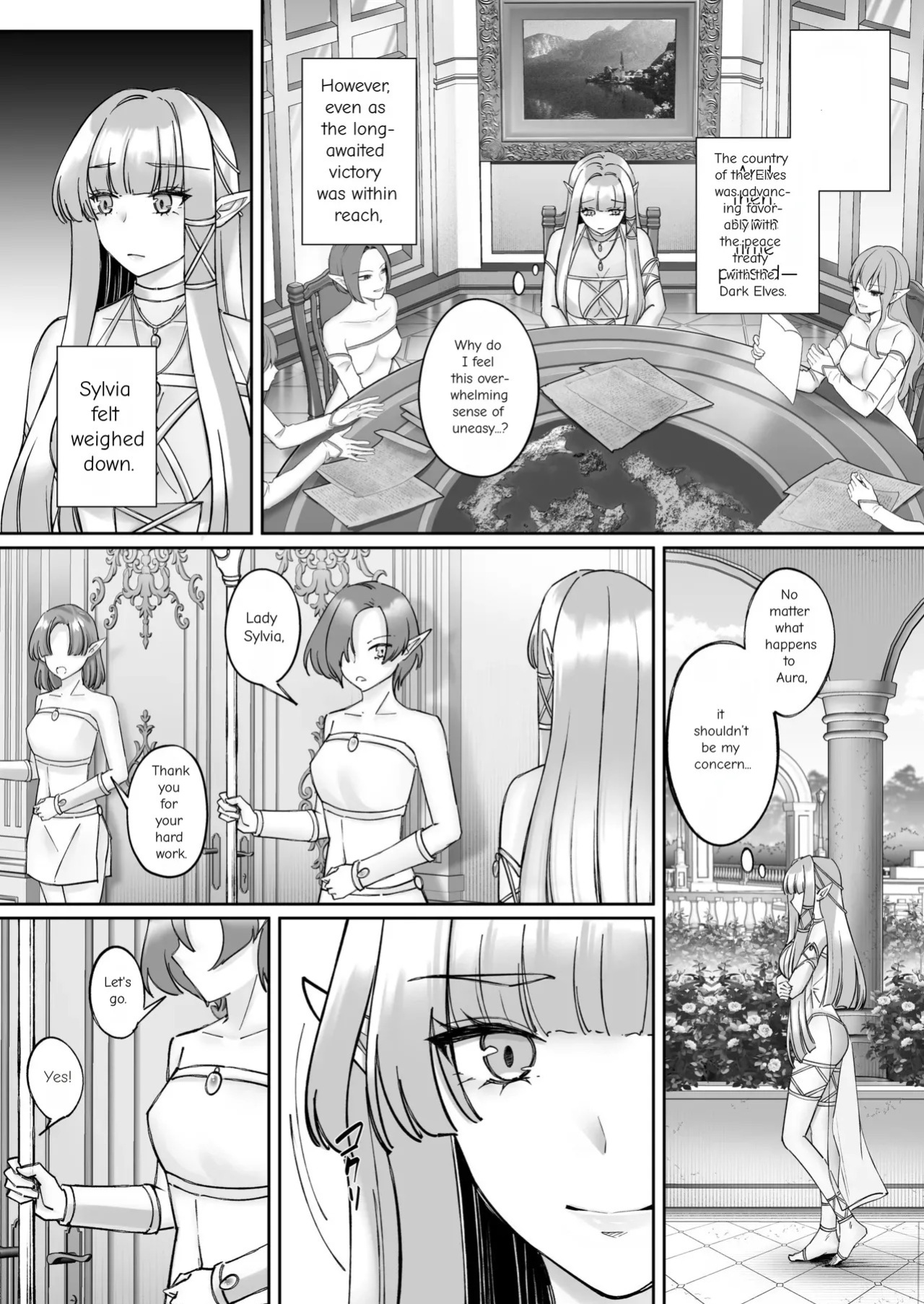[Seika Kairaku Shoten (Chocomint)] The Fall of the Elves: Imprinting Lewd Marks on Elves and Turning Them into Lesbians [Digital Download Version]