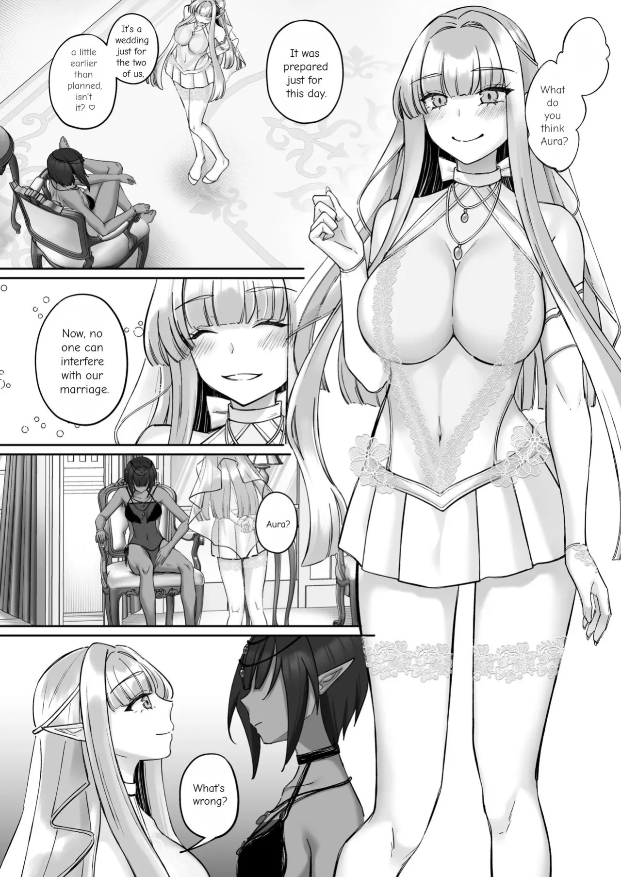 [Seika Kairaku Shoten (Chocomint)] The Fall of the Elves: Imprinting Lewd Marks on Elves and Turning Them into Lesbians [Digital Download Version]